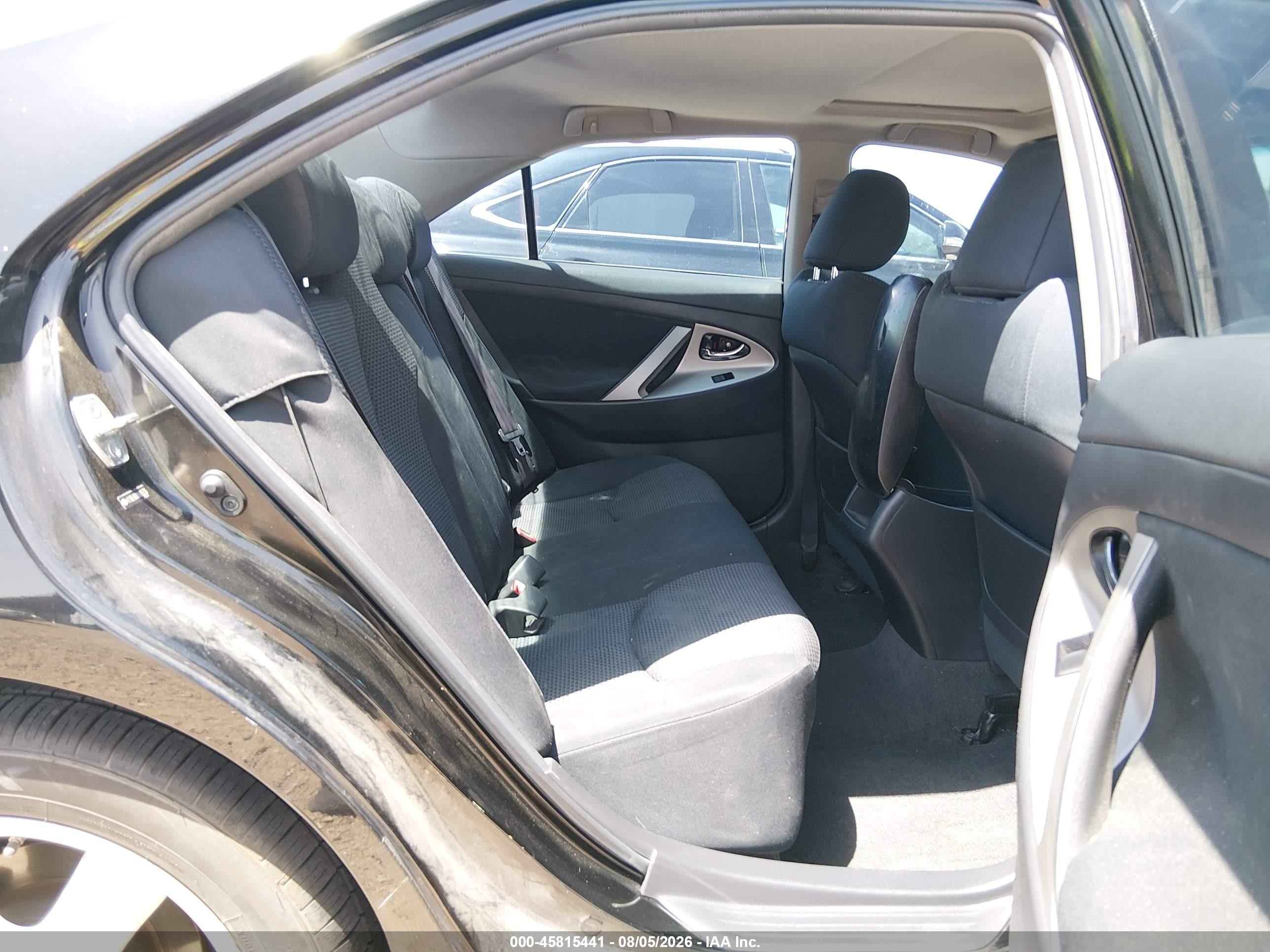 2009 Toyota Camry Se Black vin: 4T1BE46K89U395735