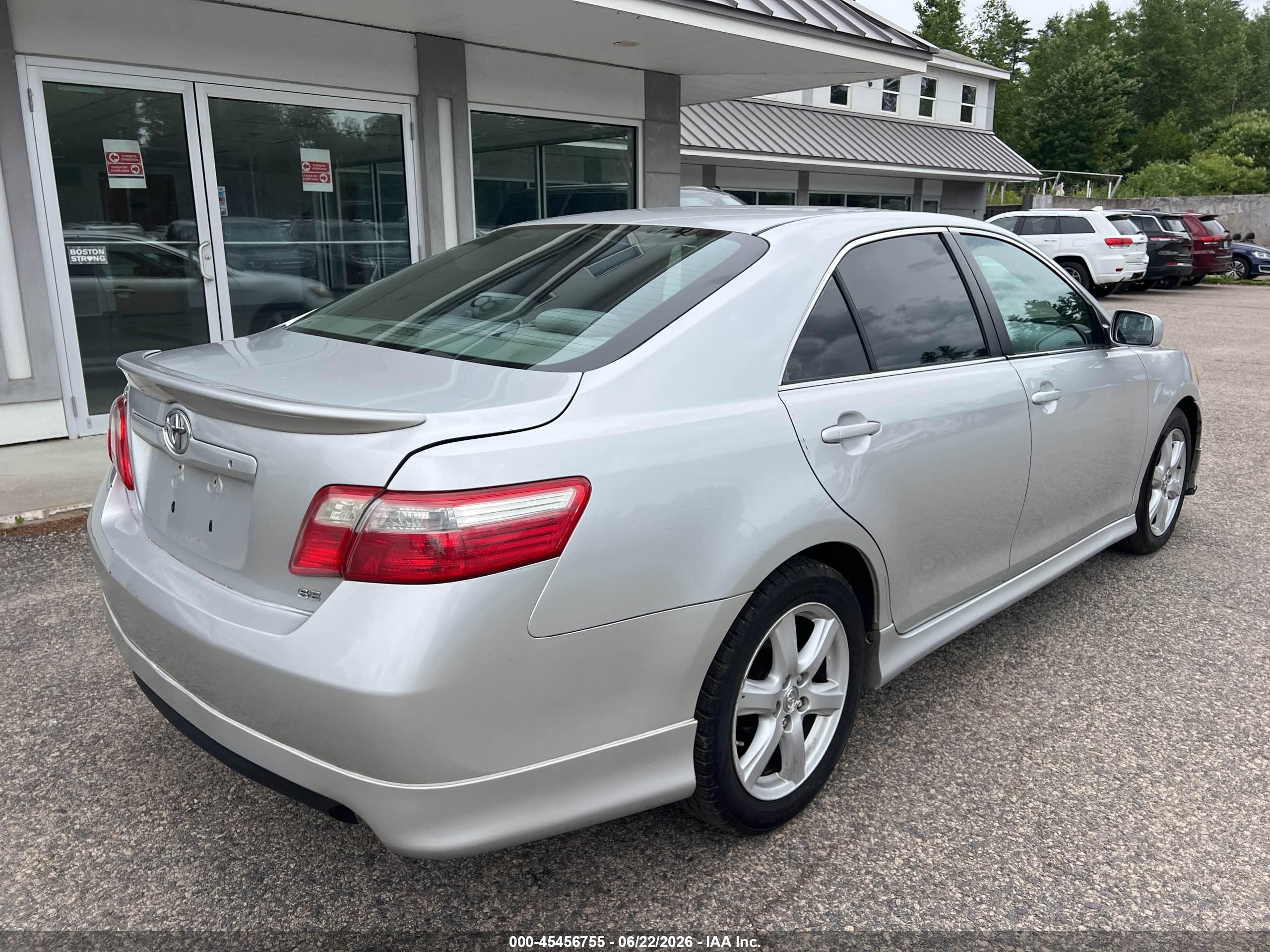 2009 Toyota Camry Se Silver vin: 4T1BE46K89U815705
