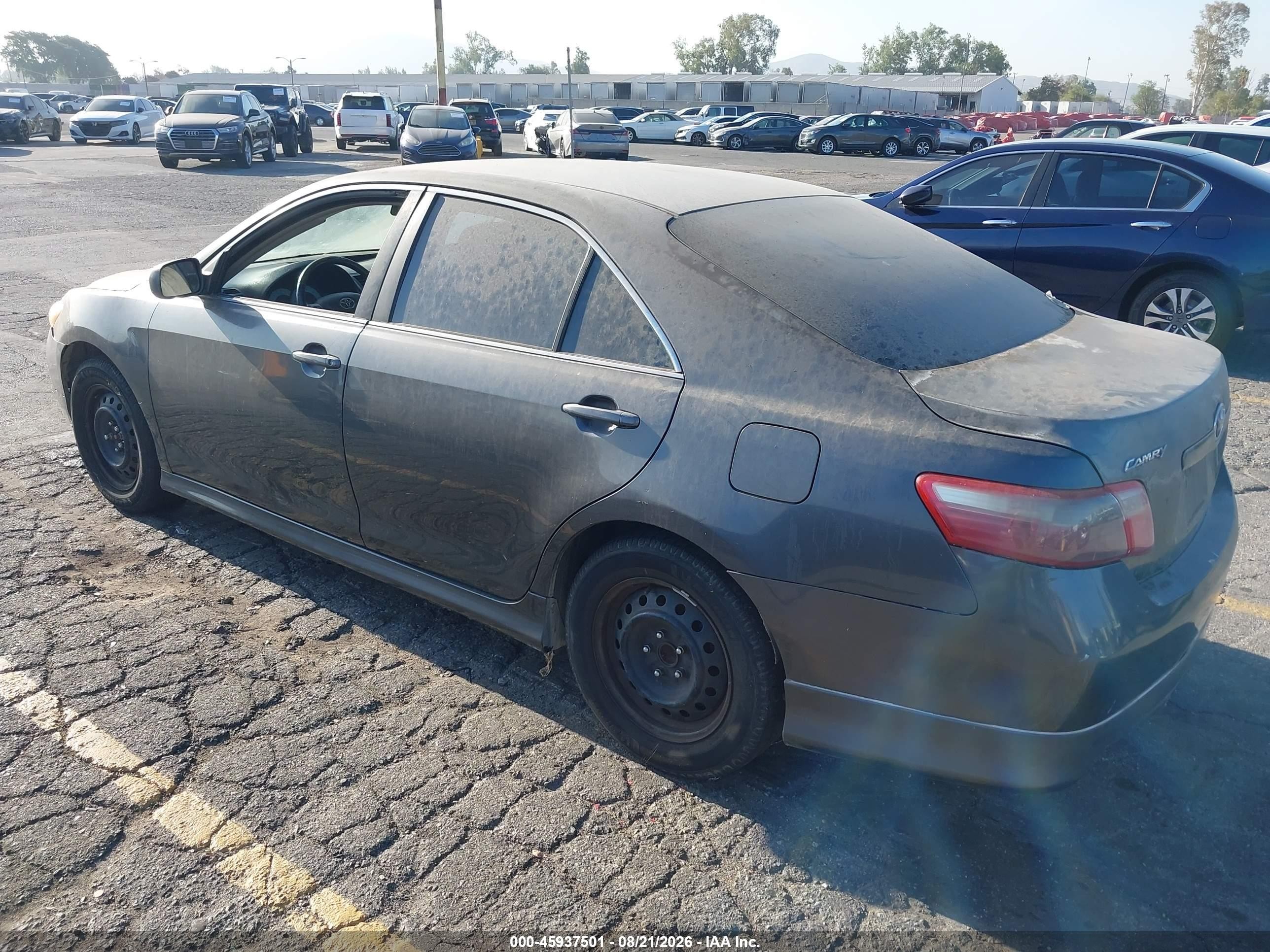 2009 Toyota Camry Se Gray vin: 4T1BE46K89U821729
