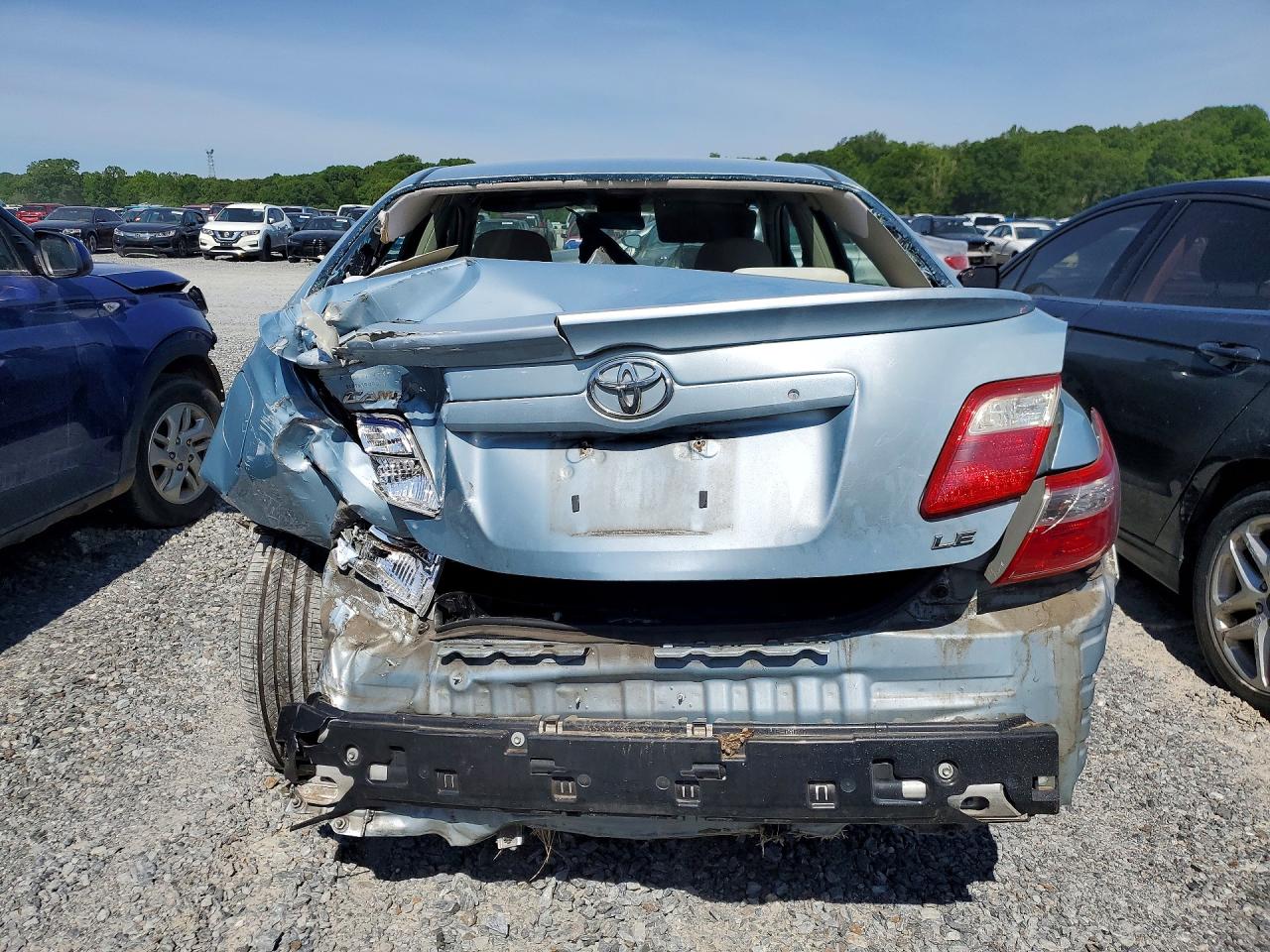 2009 Toyota Camry Le Blue vin: 4T1BE46K89U826333