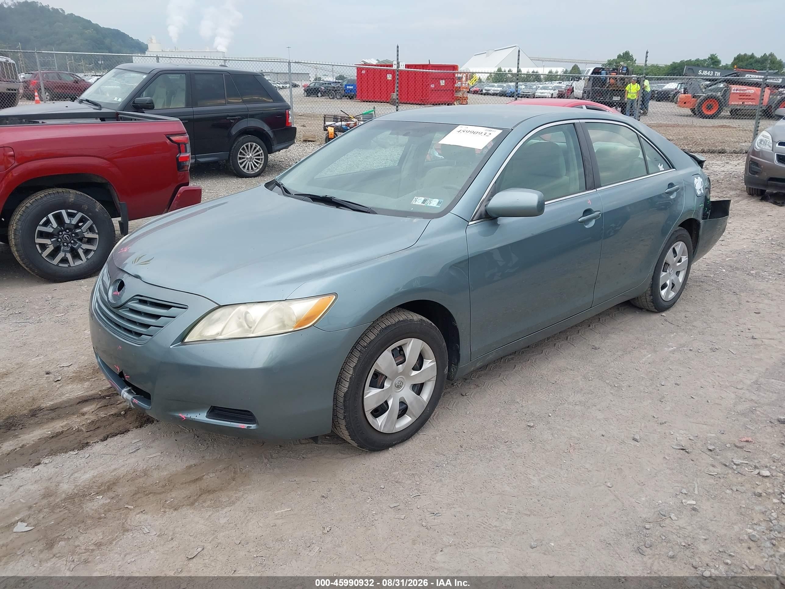 2009 Toyota Camry Le Green vin: 4T1BE46K89U834609