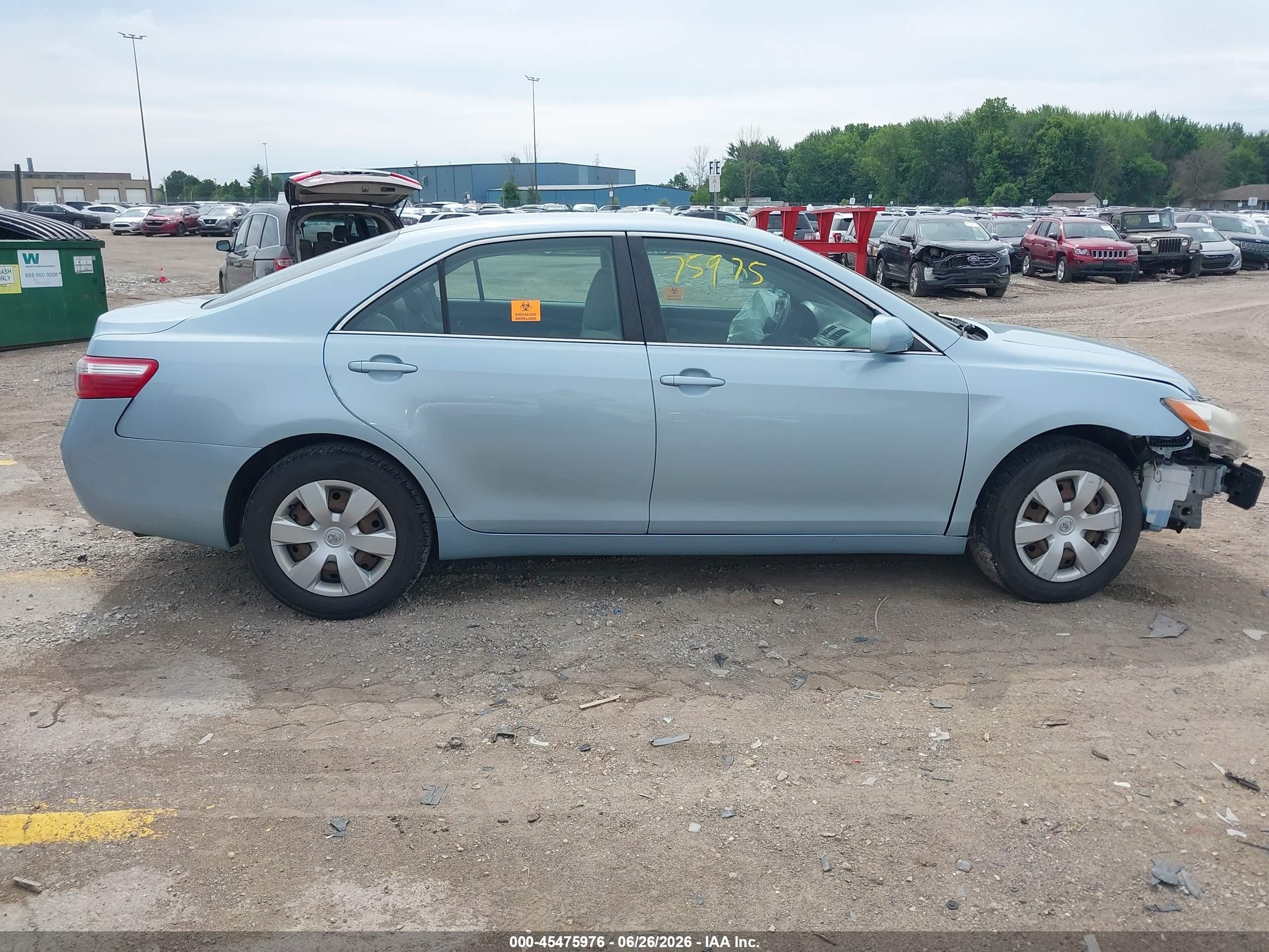 2009 Toyota Camry Le Blue vin: 4T1BE46K89U840006