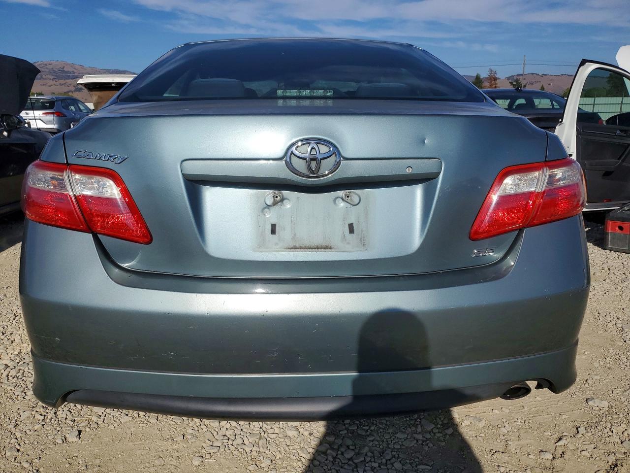 2009 Toyota Camry Se Turquoise vin: 4T1BE46K89U848185