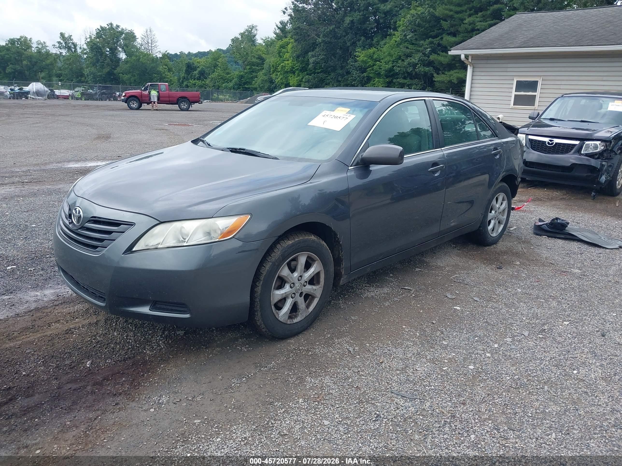 2009 Toyota Camry Le Gray vin: 4T1BE46K89U849692