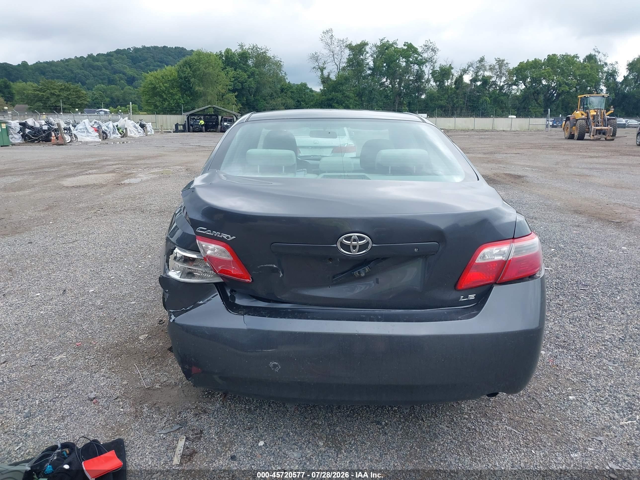2009 Toyota Camry Le Gray vin: 4T1BE46K89U849692