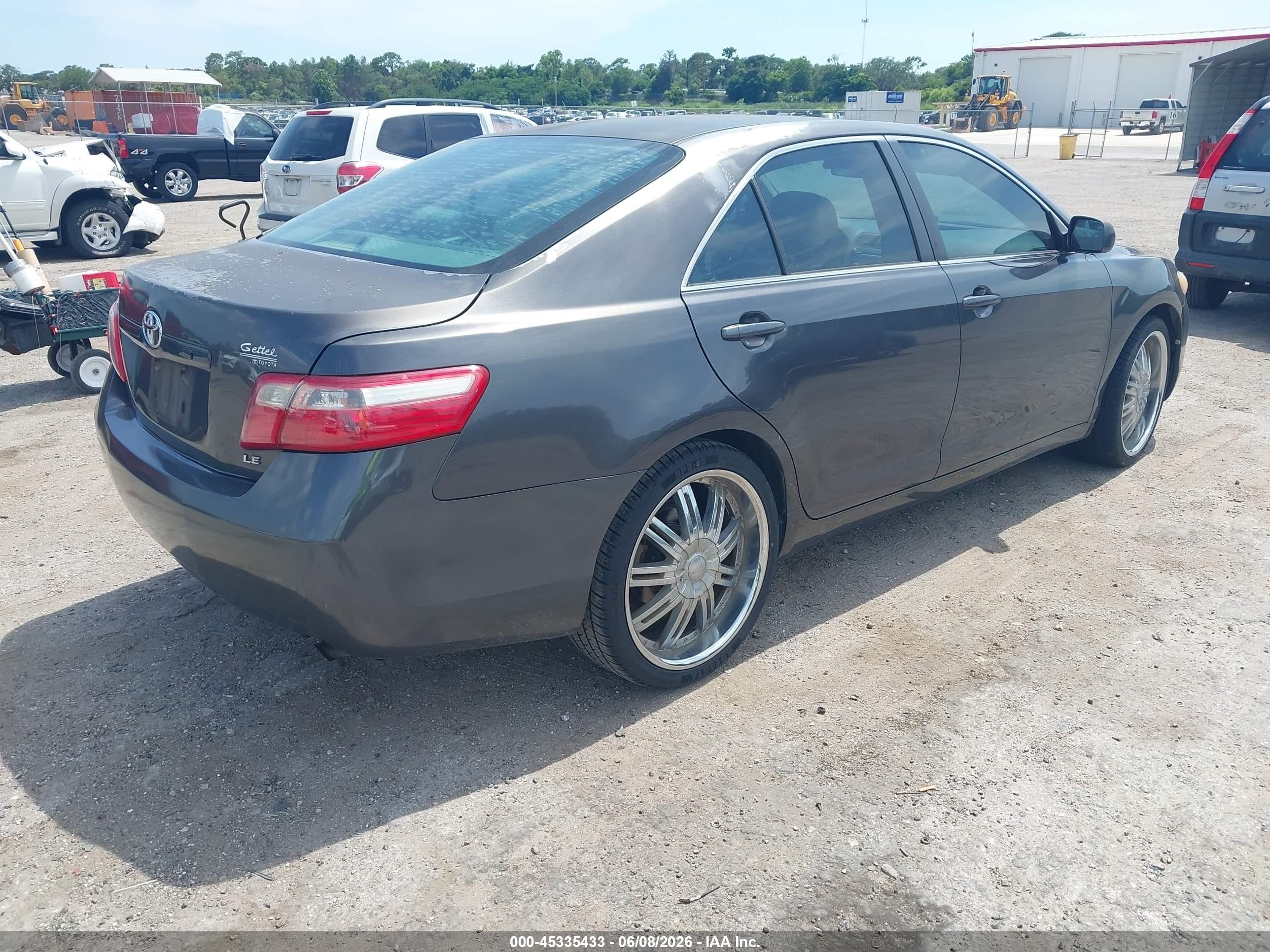 2009 Toyota Camry Le Gray vin: 4T1BE46K89U852317