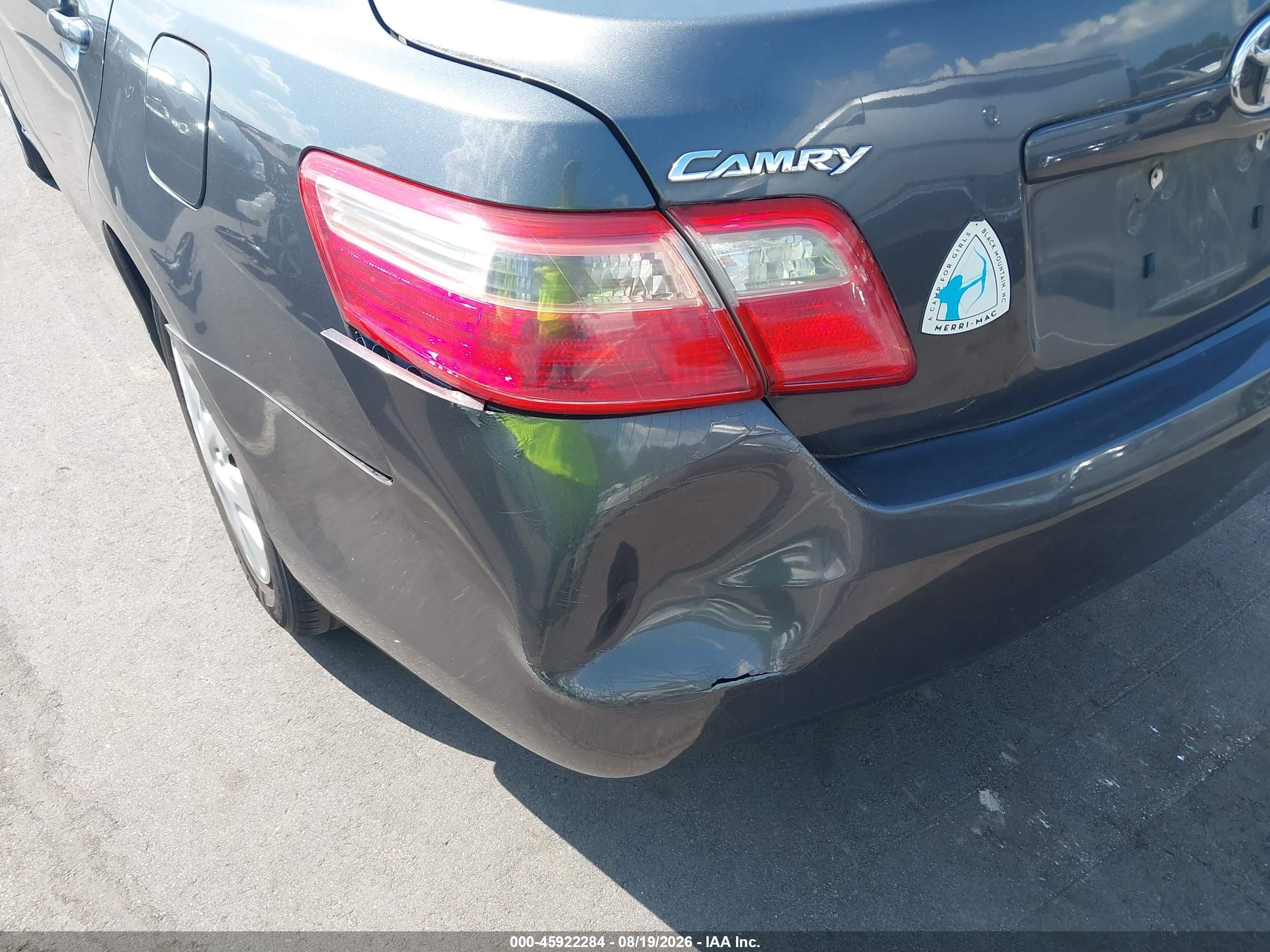 2009 Toyota Camry Le Серый vin: 4T1BE46K89U855976