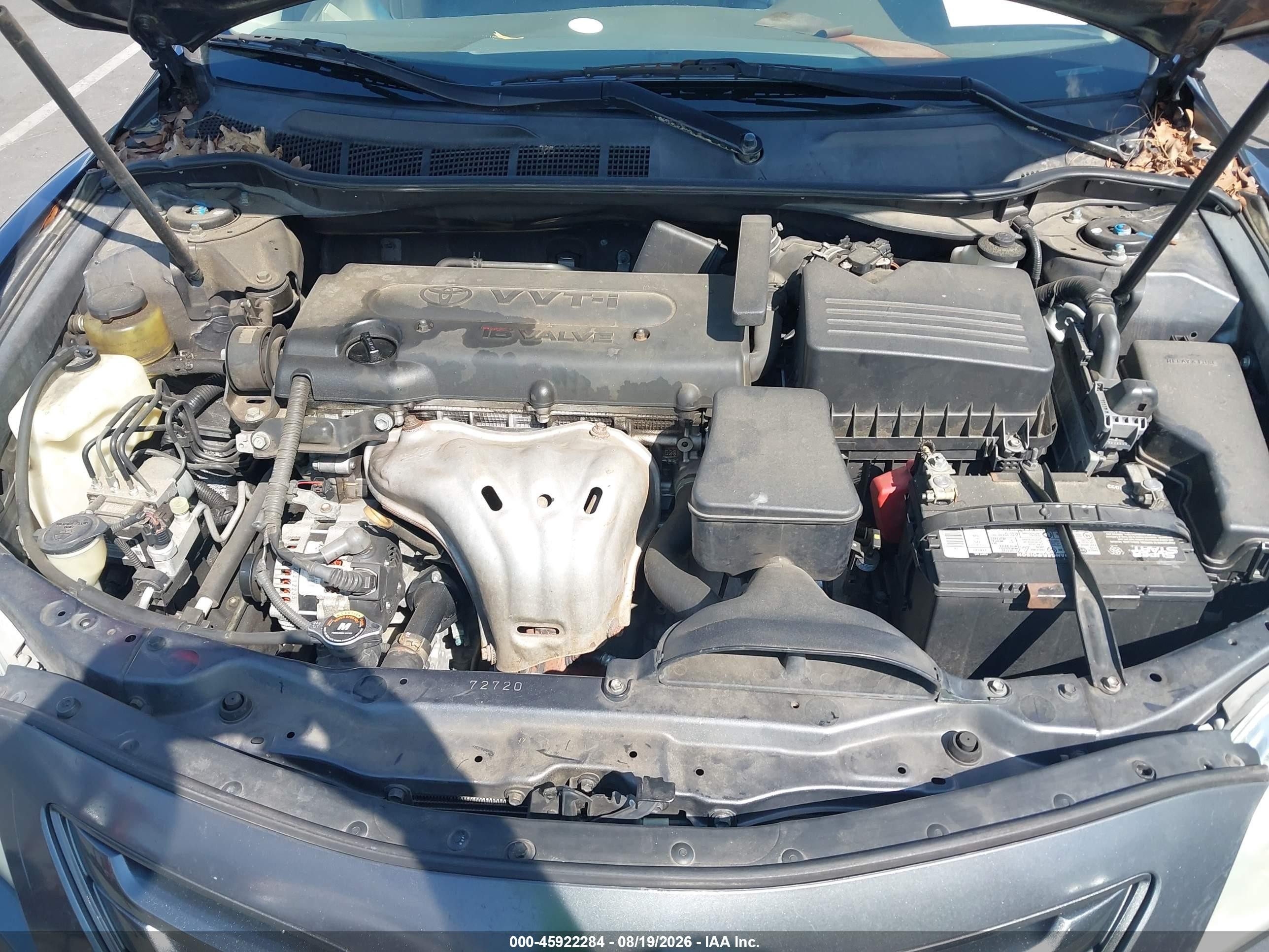 2009 Toyota Camry Le Серый vin: 4T1BE46K89U855976