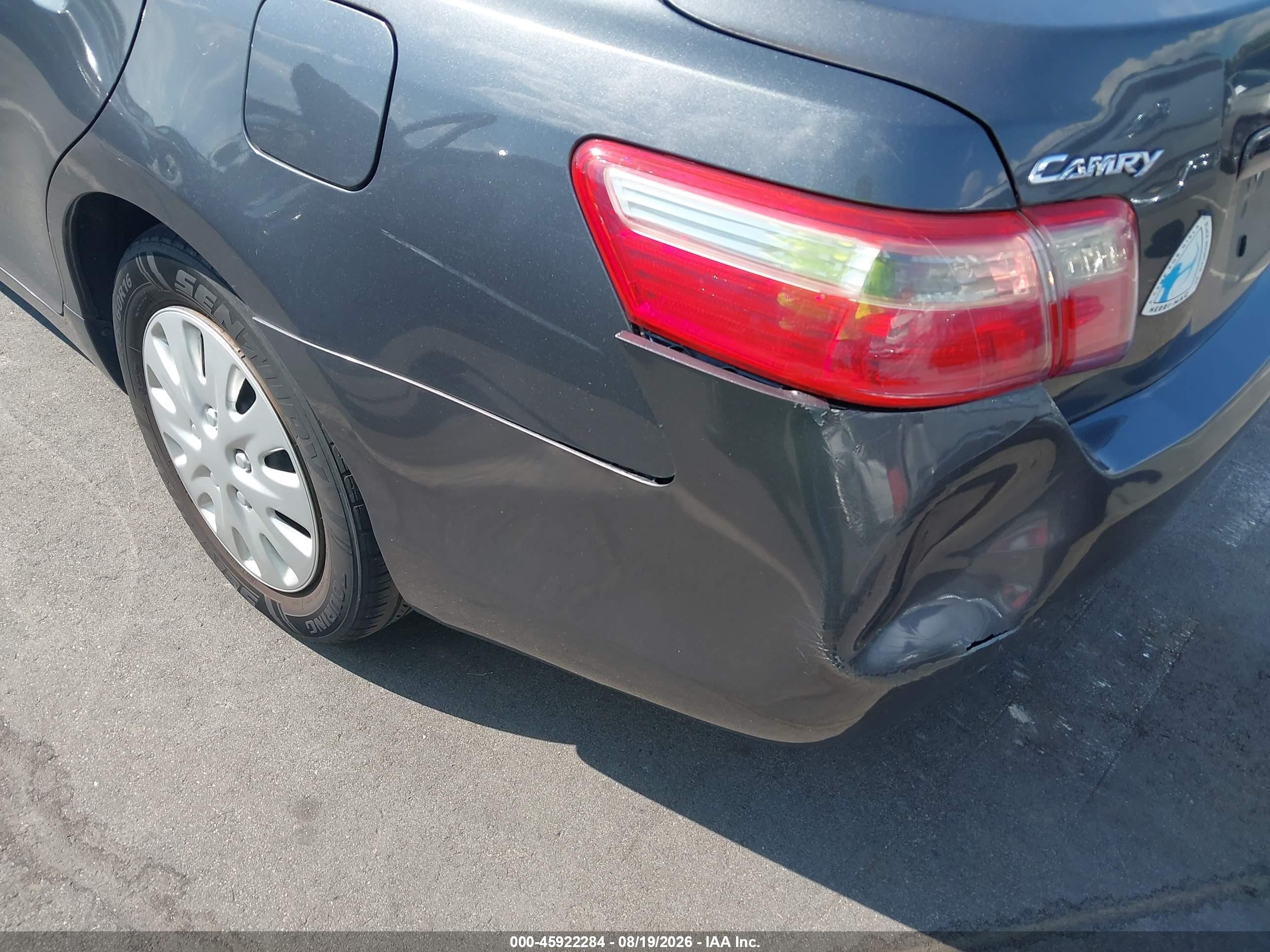 2009 Toyota Camry Le Серый vin: 4T1BE46K89U855976