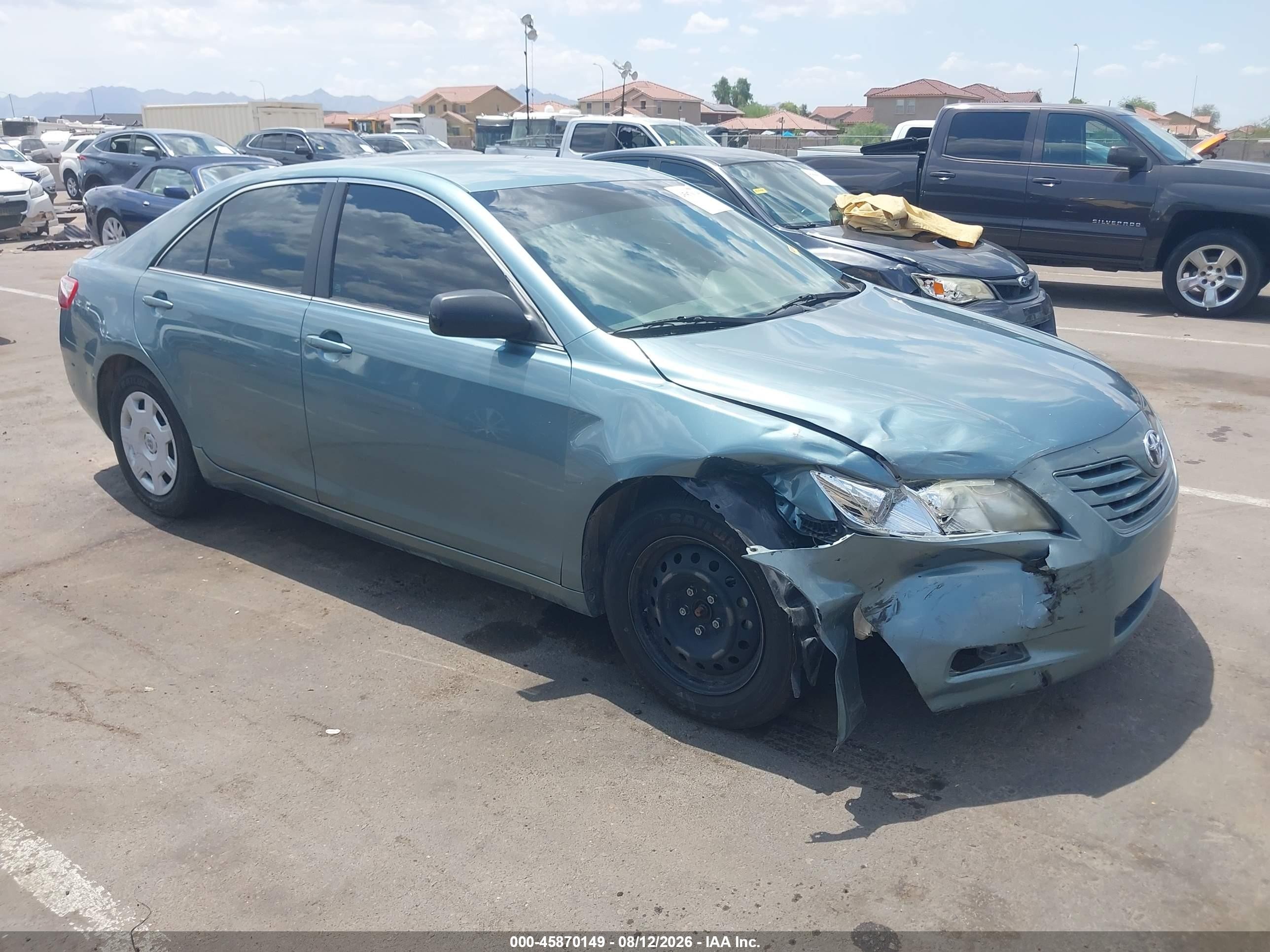 2009 Toyota Camry Le Синий vin: 4T1BE46K89U867335