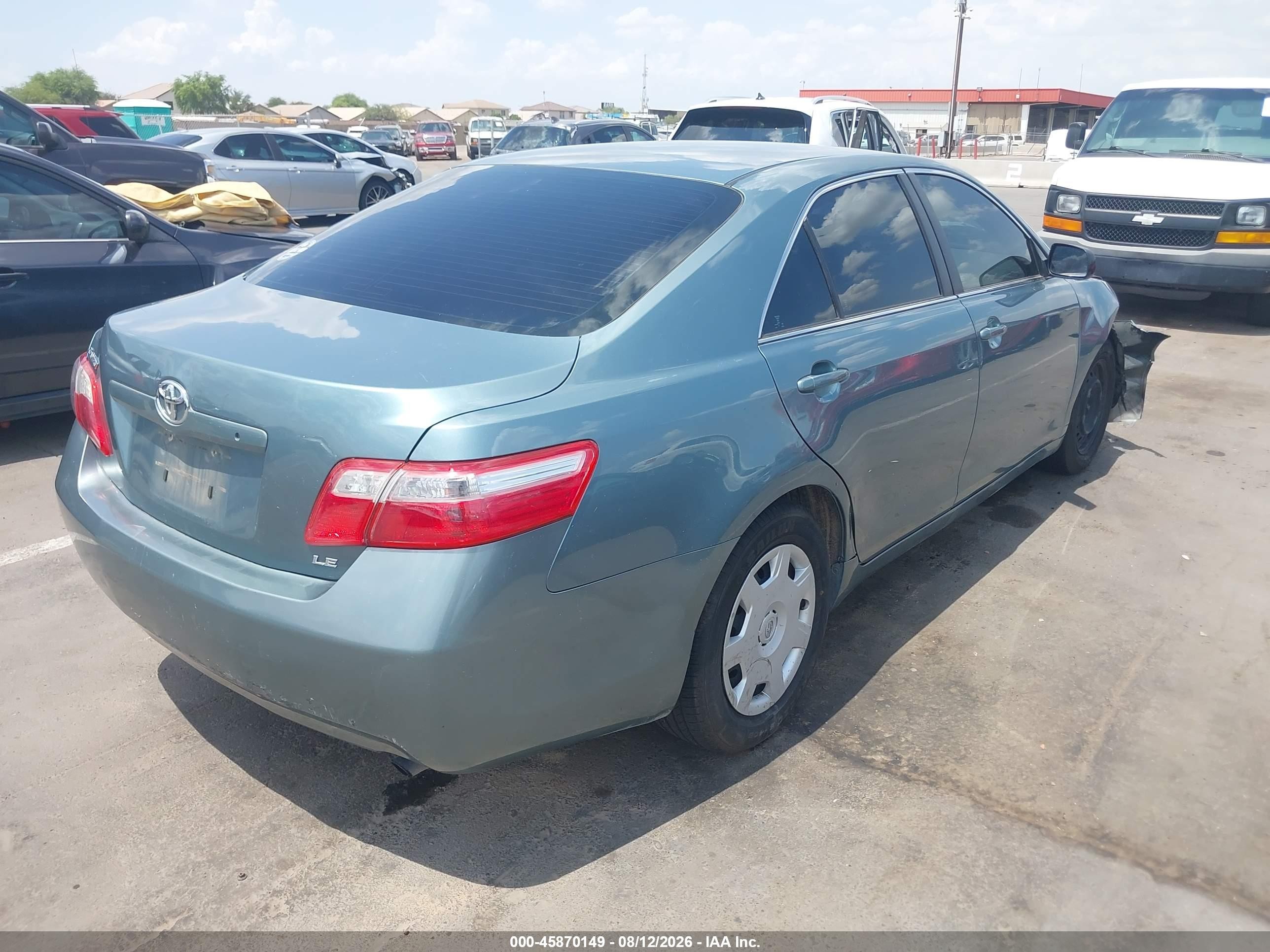 2009 Toyota Camry Le Синий vin: 4T1BE46K89U867335