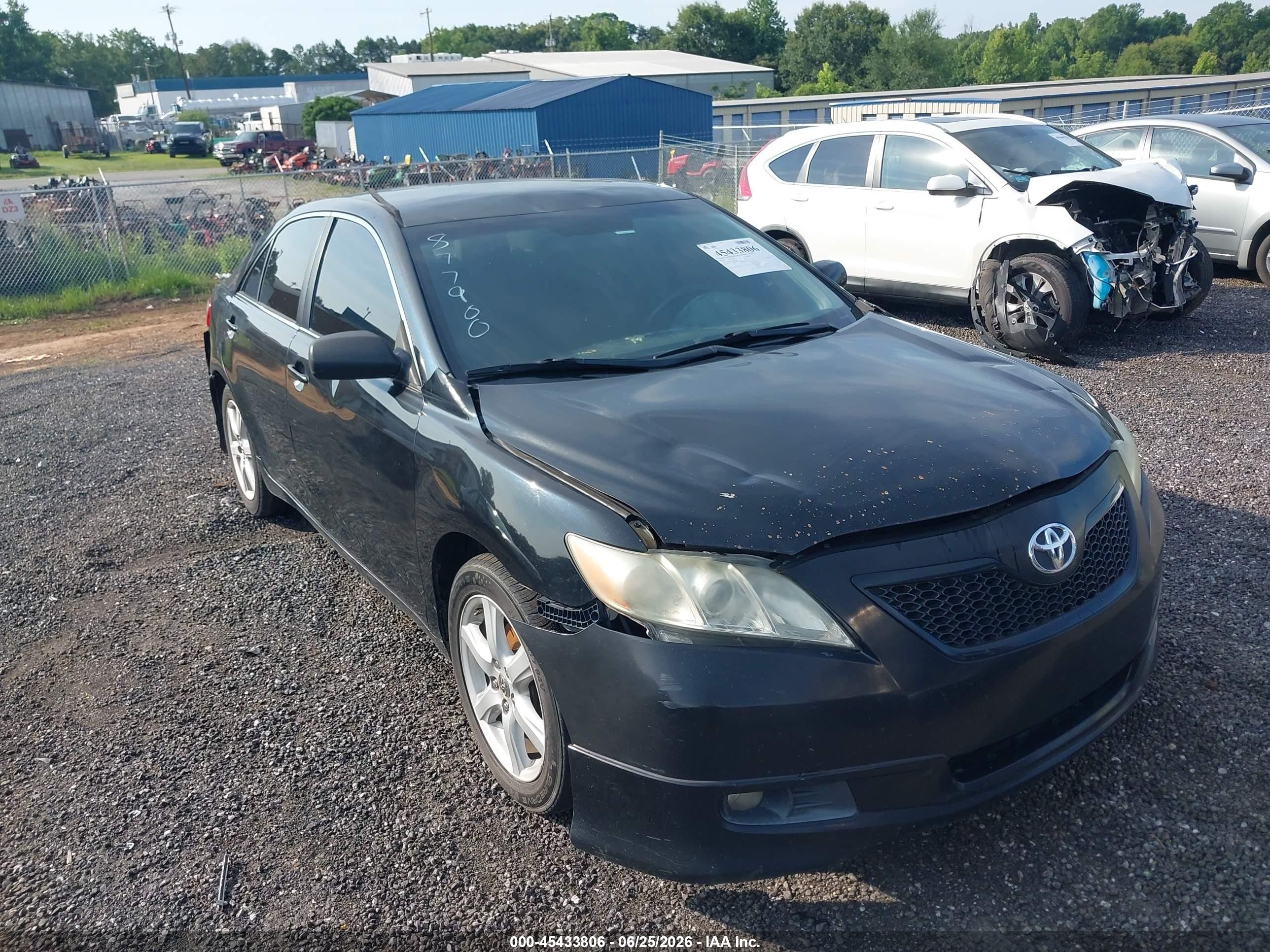 2009 Toyota Camry Se Black vin: 4T1BE46K89U877900
