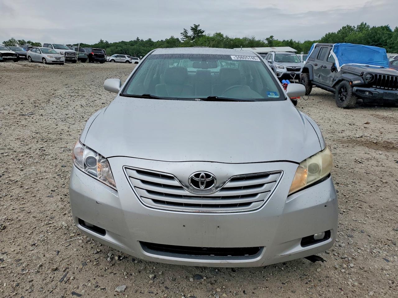 2009 Toyota Camry Xle Silver vin: 4T1BE46K89U884023