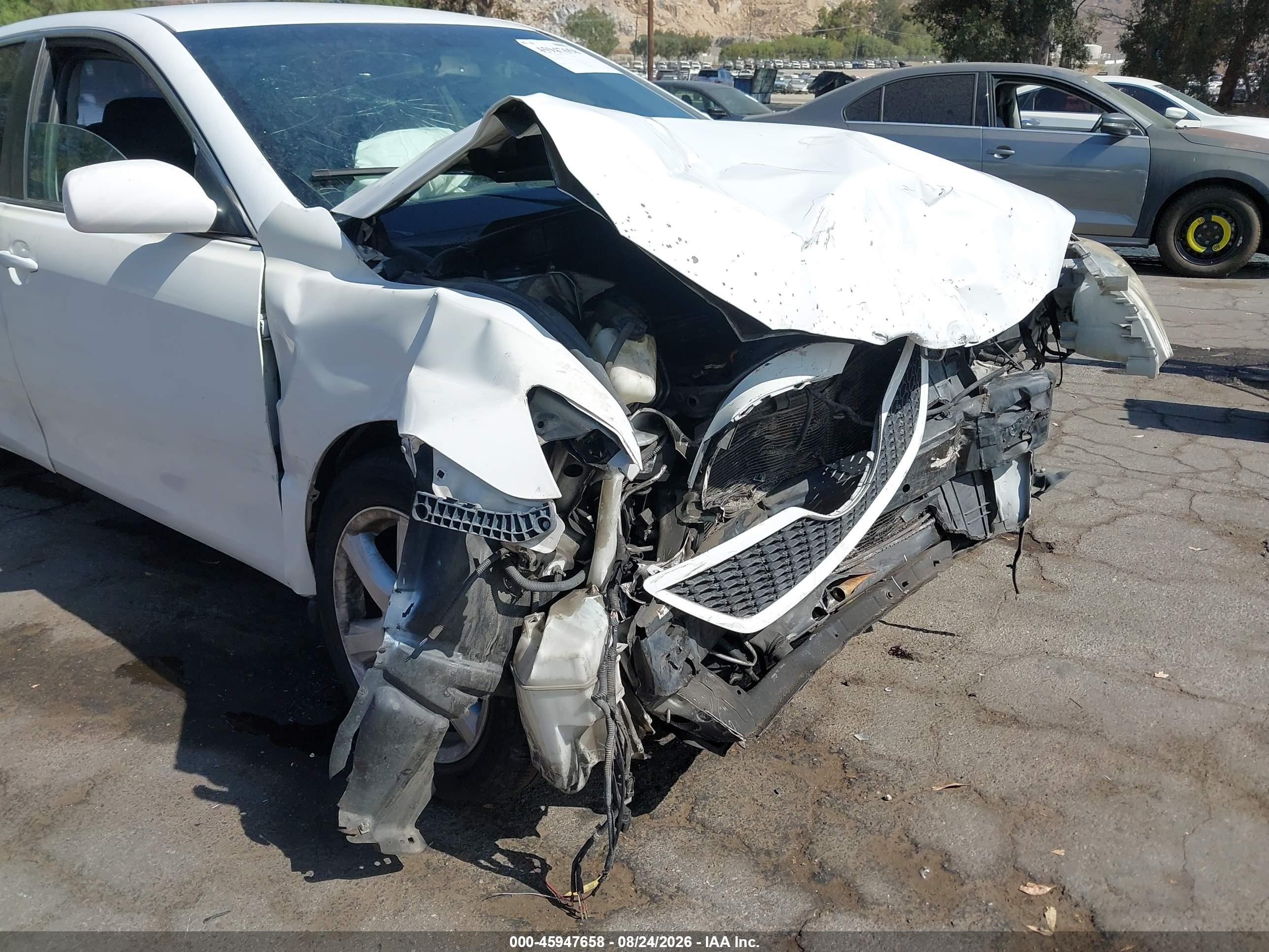 2009 Toyota Camry Se White vin: 4T1BE46K89U884653