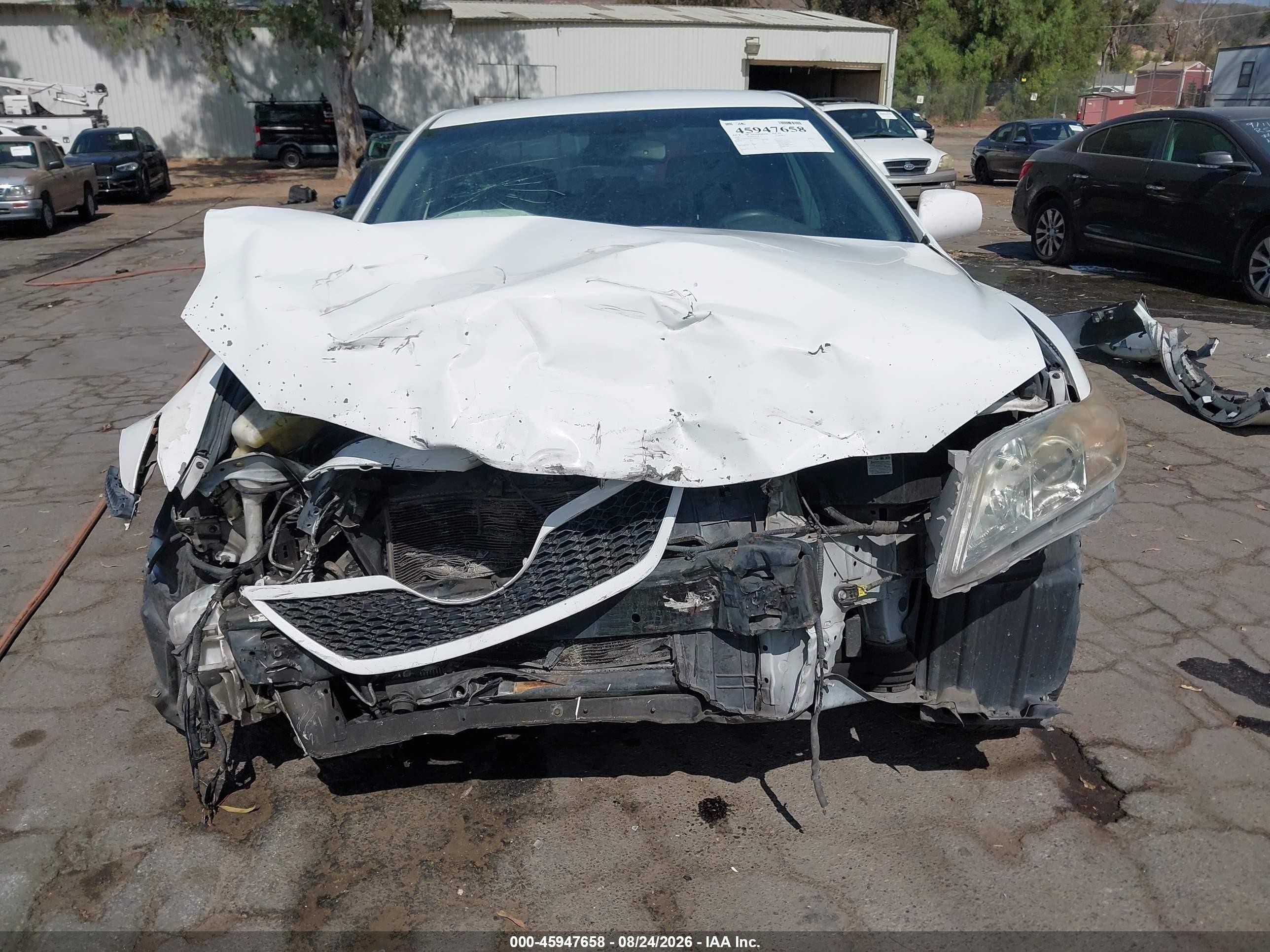 2009 Toyota Camry Se White vin: 4T1BE46K89U884653