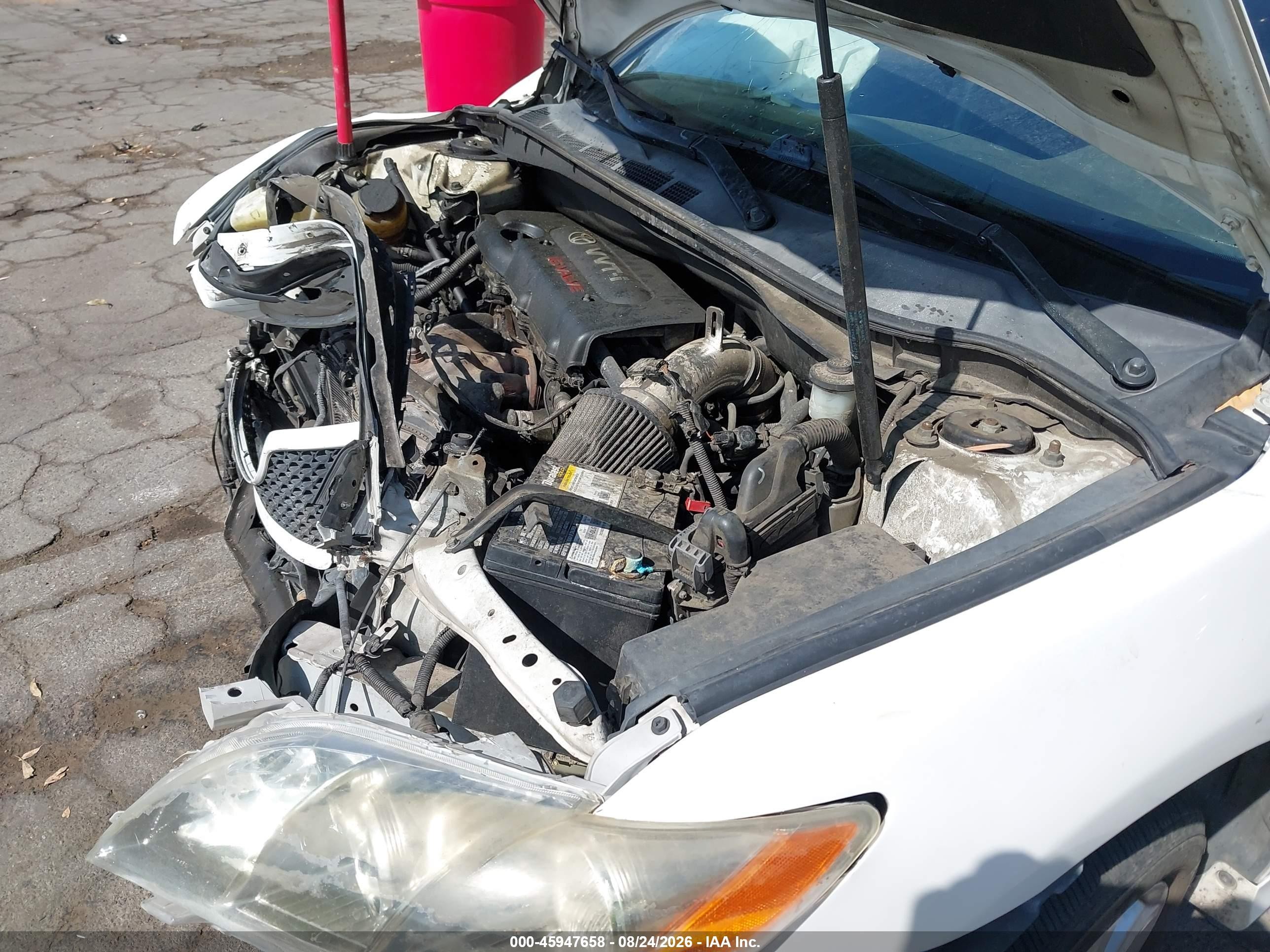 2009 Toyota Camry Se White vin: 4T1BE46K89U884653