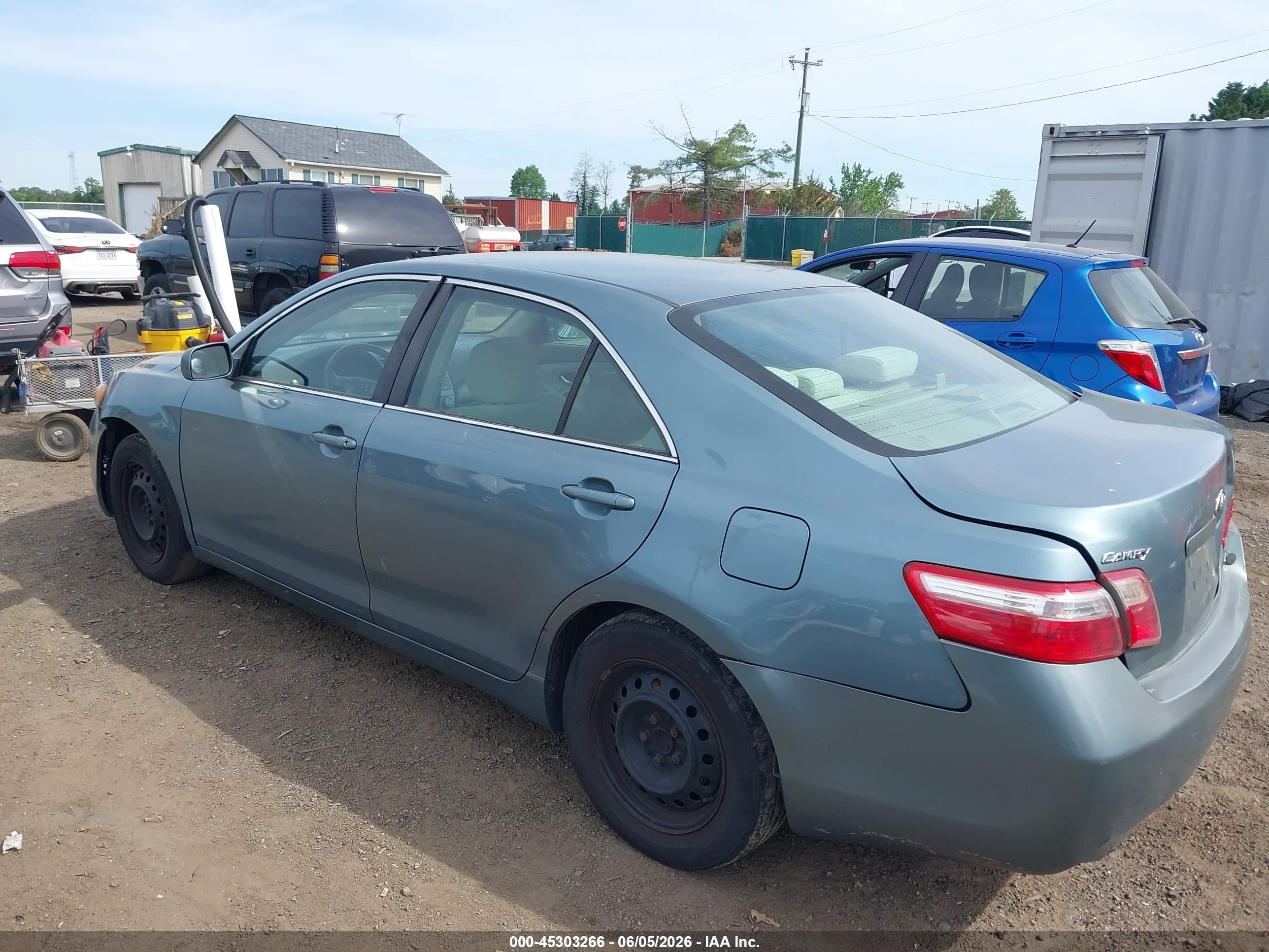 2009 Toyota Camry Le Teal vin: 4T1BE46K89U887634