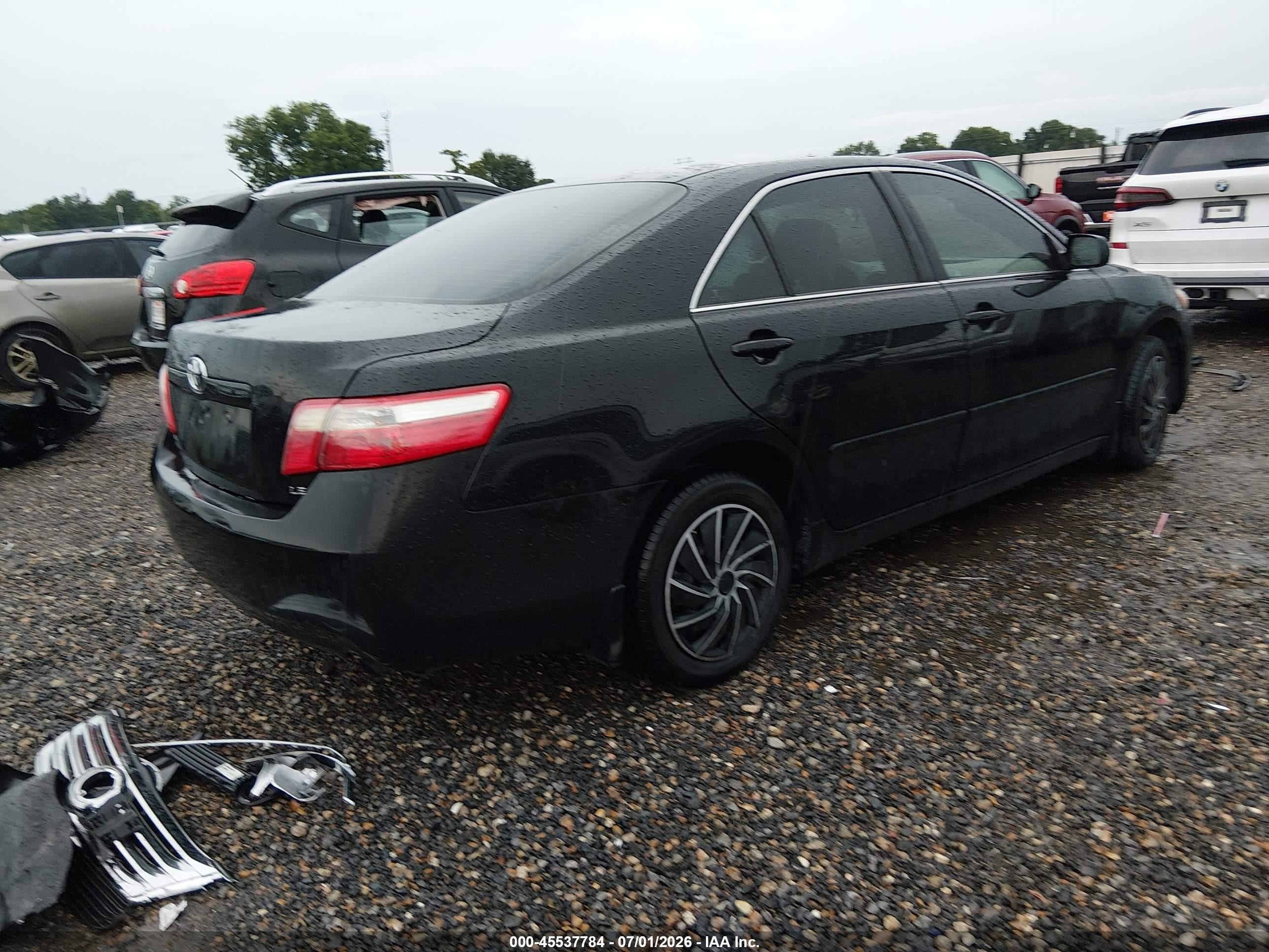 2009 Toyota Camry Le Black vin: 4T1BE46K89U905260