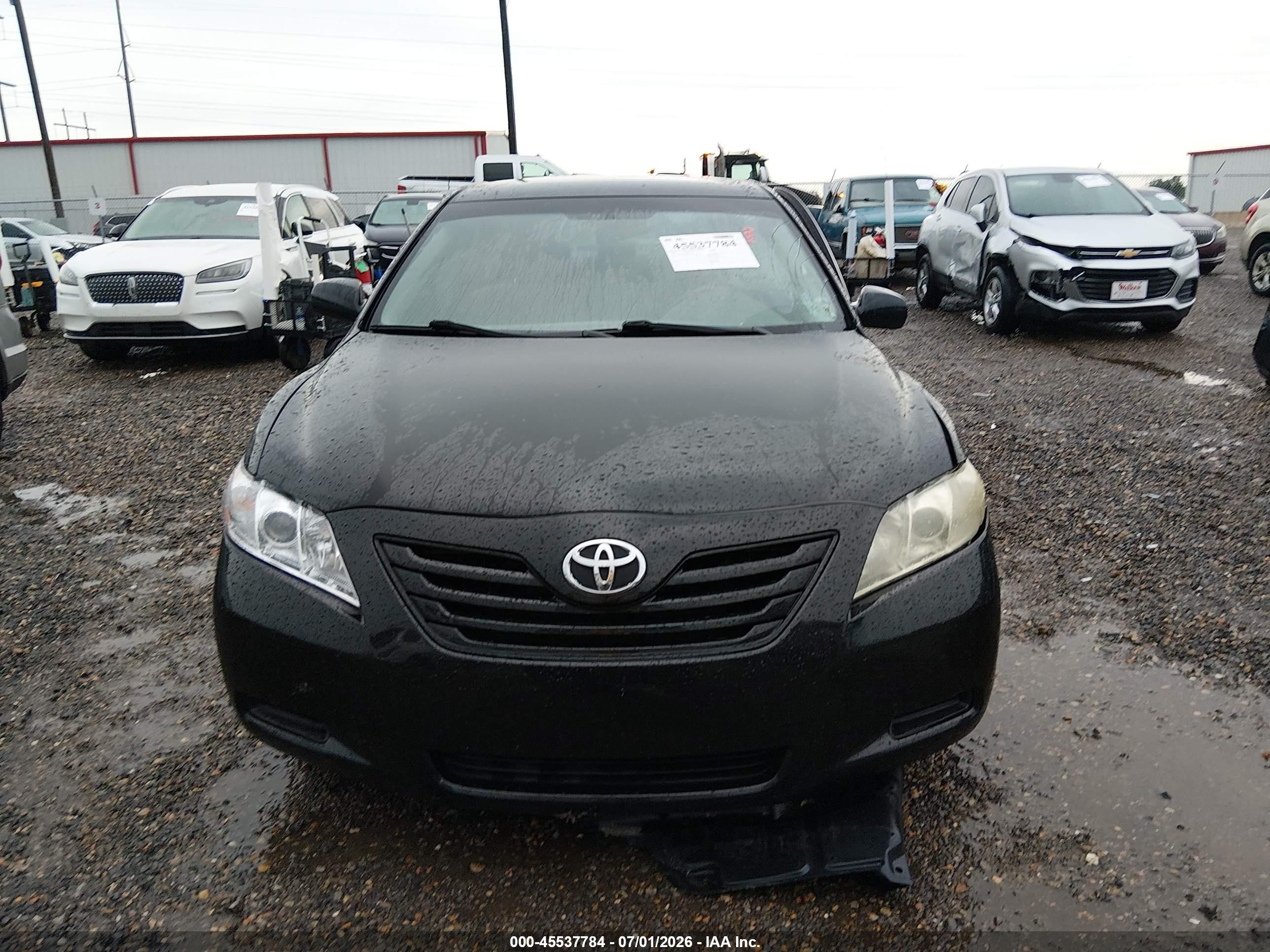 2009 Toyota Camry Le Black vin: 4T1BE46K89U905260