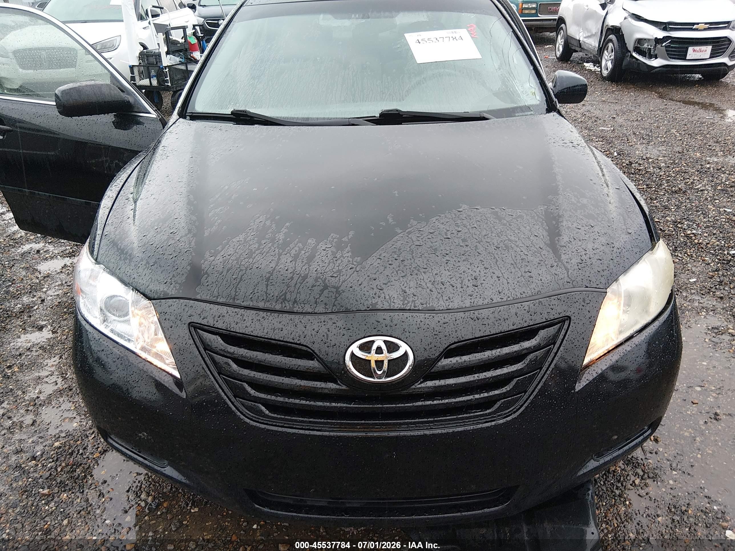 2009 Toyota Camry Le Black vin: 4T1BE46K89U905260