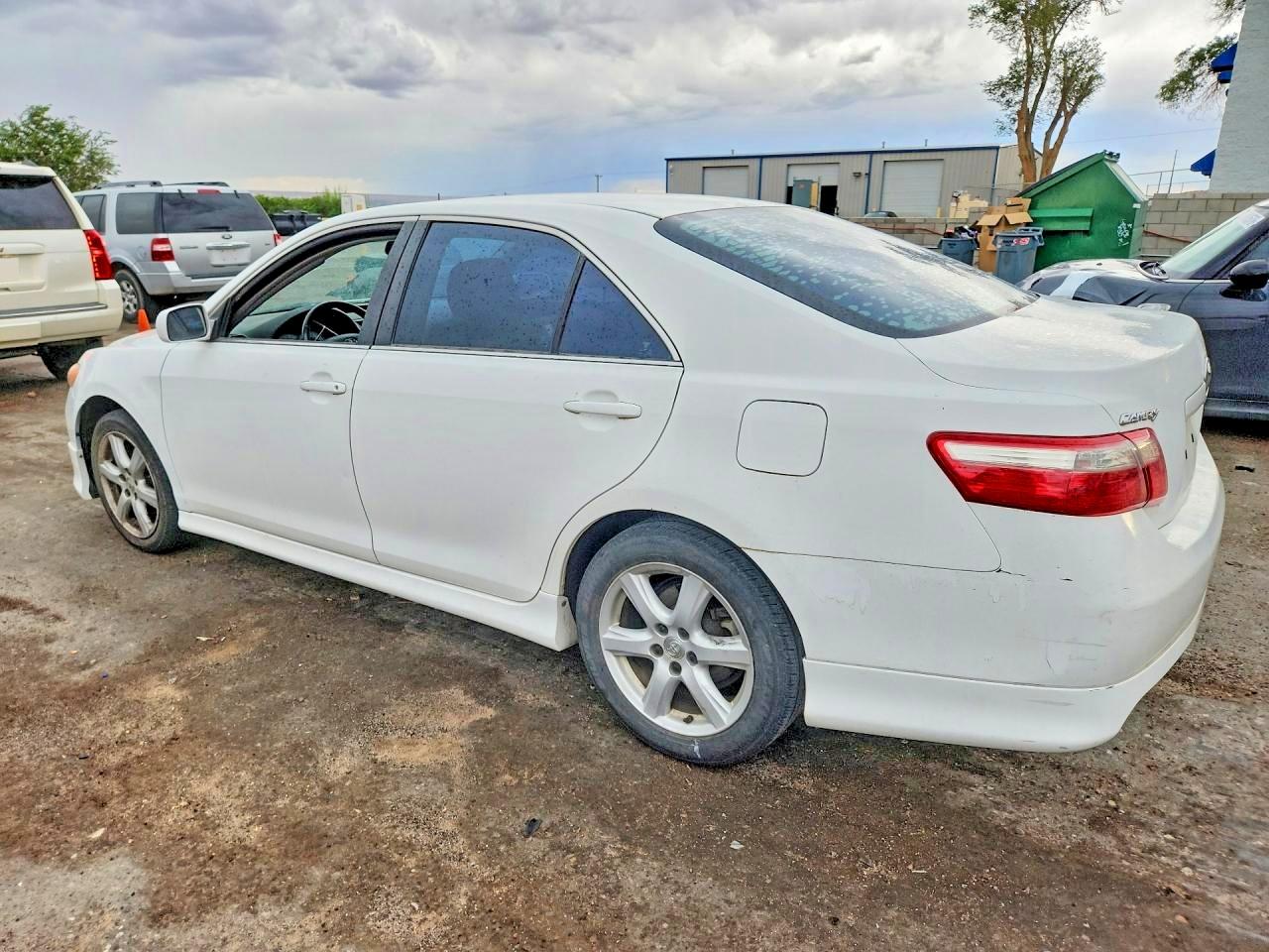 2009 Toyota Camry Se White vin: 4T1BE46K89U912001