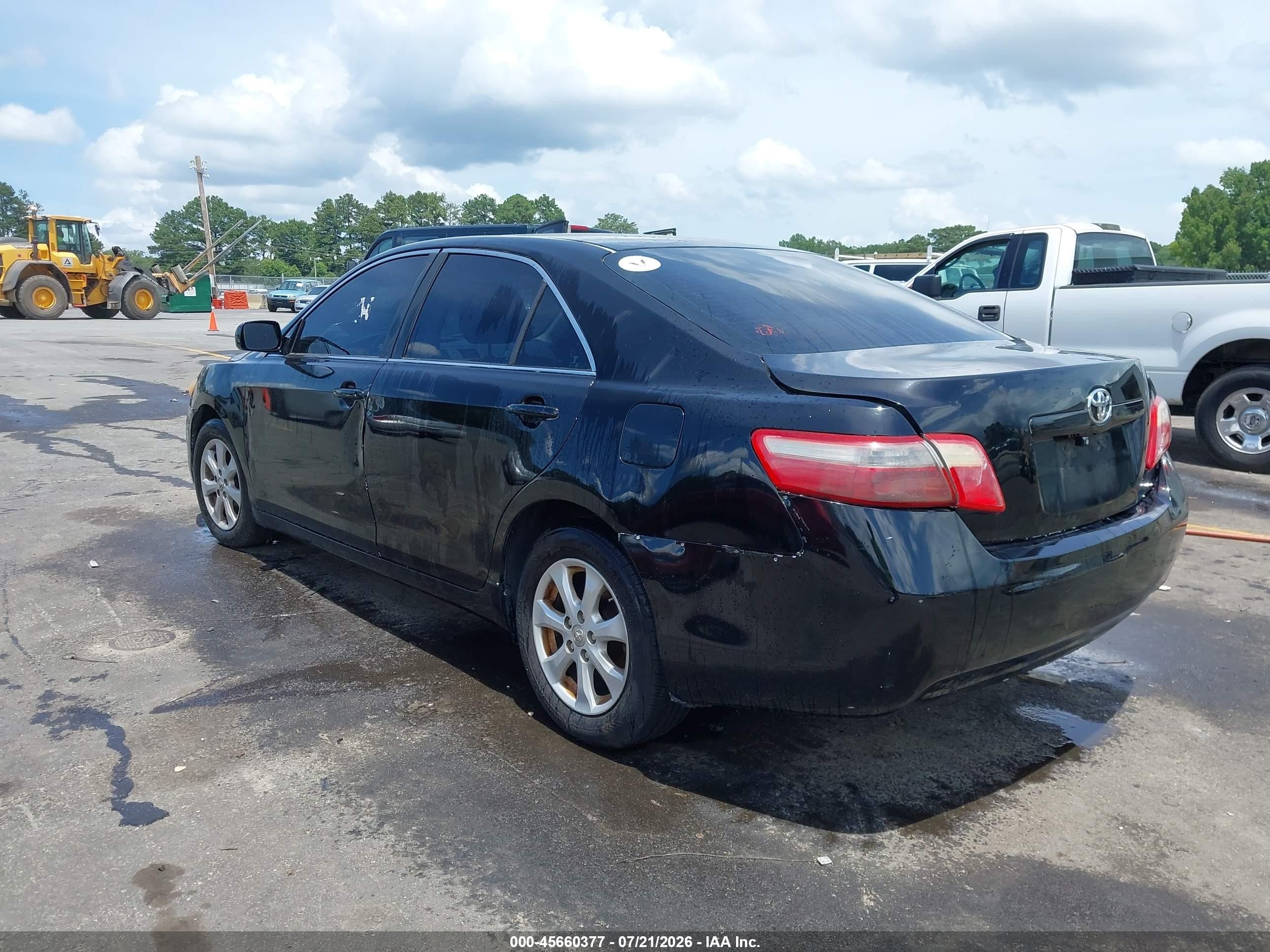 2009 Toyota Camry Le Black vin: 4T1BE46K89U919658
