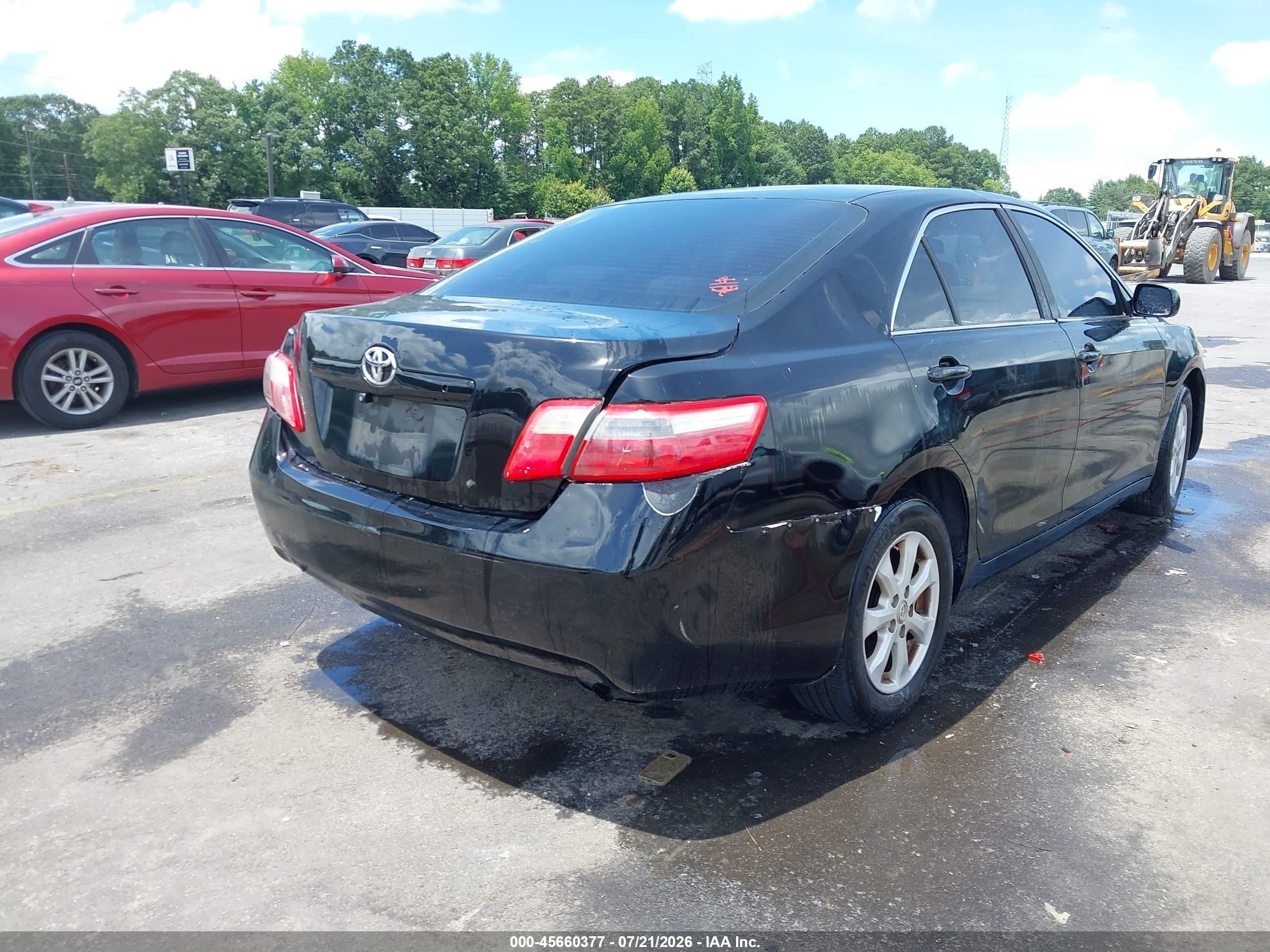 2009 Toyota Camry Le Black vin: 4T1BE46K89U919658