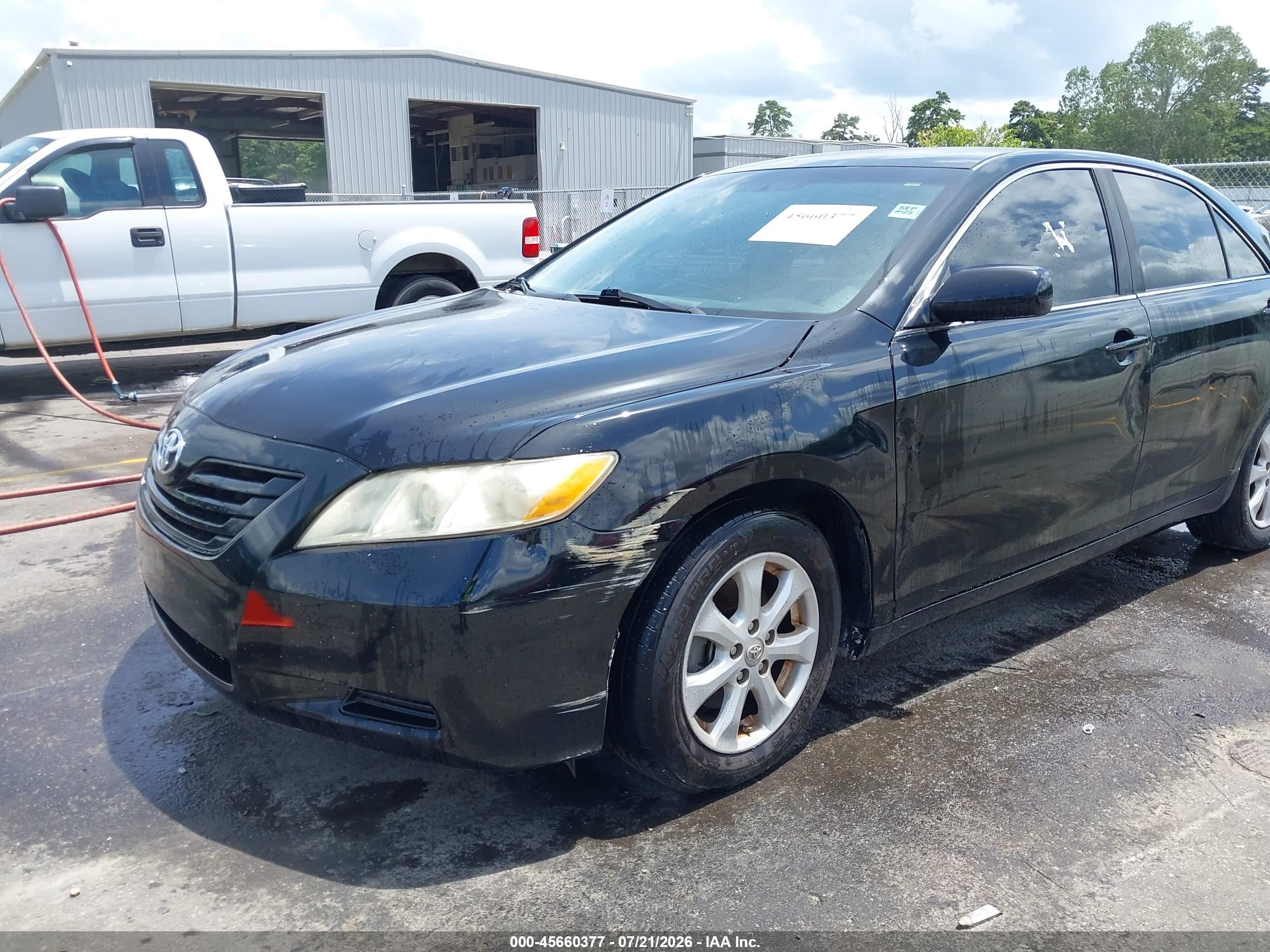 2009 Toyota Camry Le Black vin: 4T1BE46K89U919658