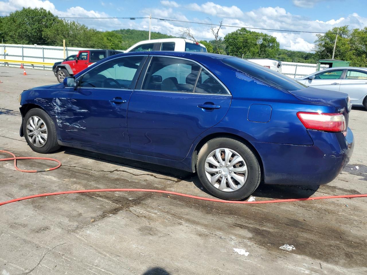 2007 Toyota Camry Le Синий vin: 4T1BE46K97U006310