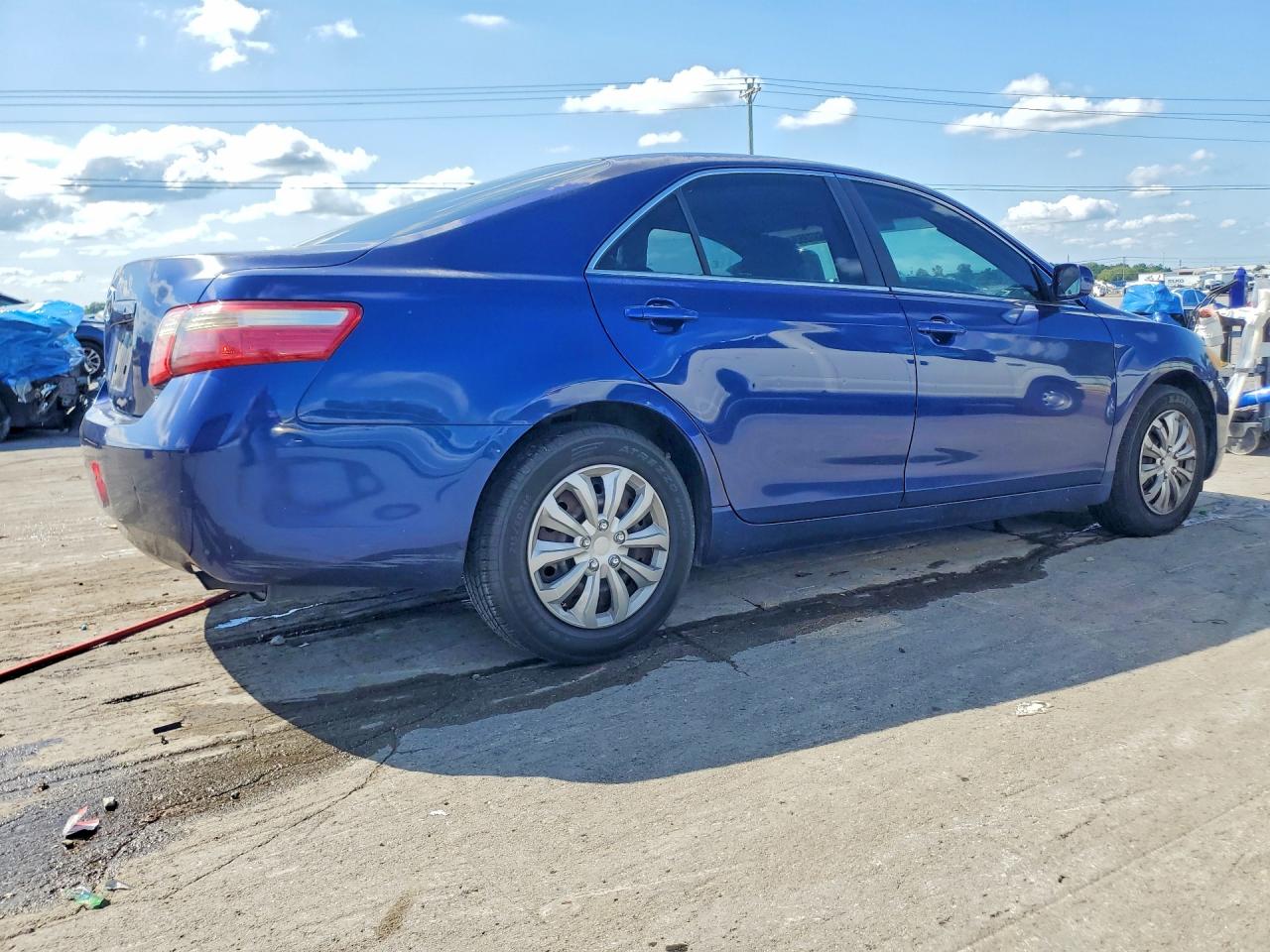 2007 Toyota Camry Le Синий vin: 4T1BE46K97U006310