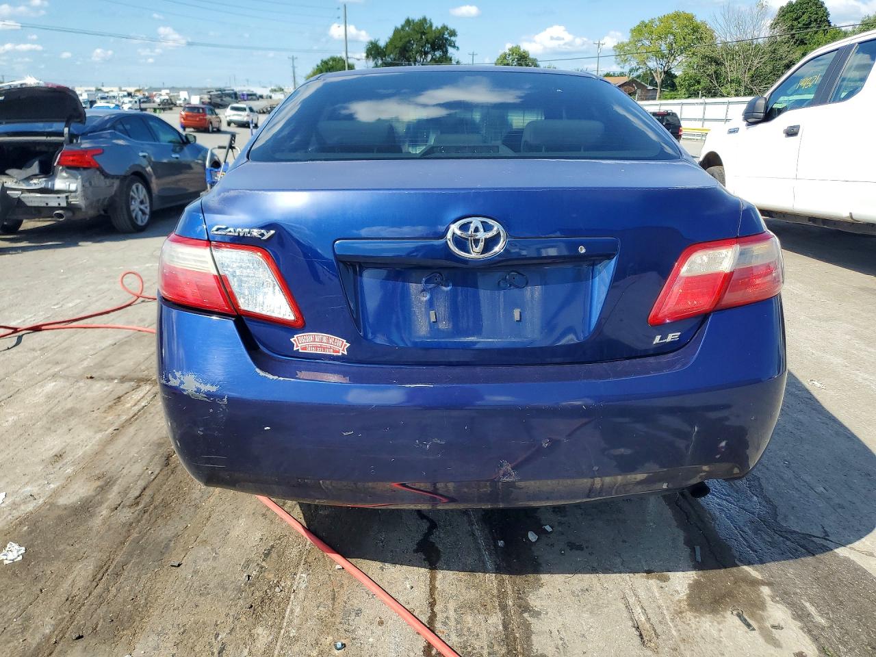2007 Toyota Camry Le Синий vin: 4T1BE46K97U006310