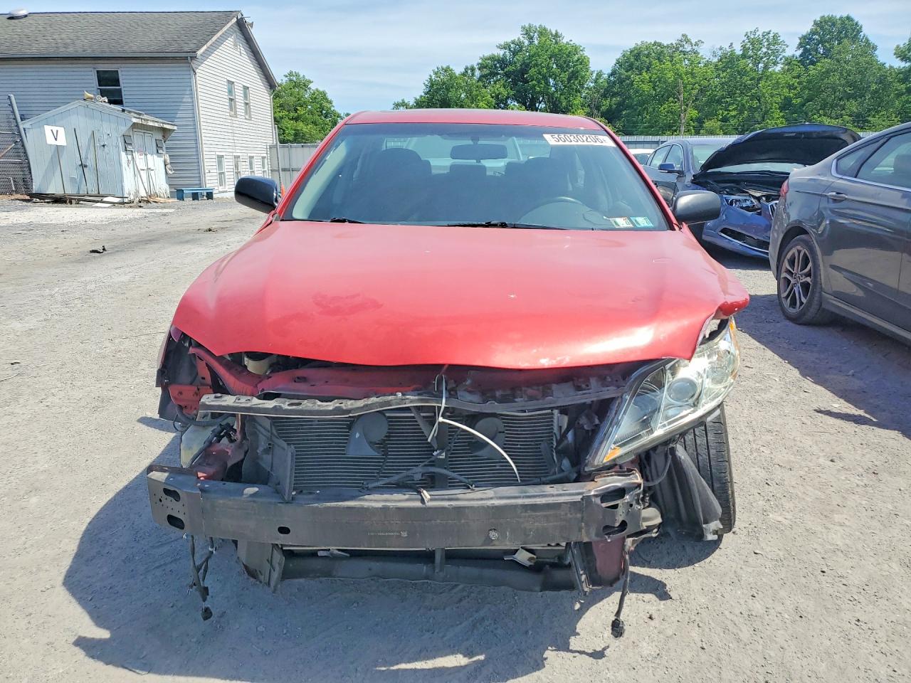 2007 Toyota Camry Se Красный vin: 4T1BE46K97U008610