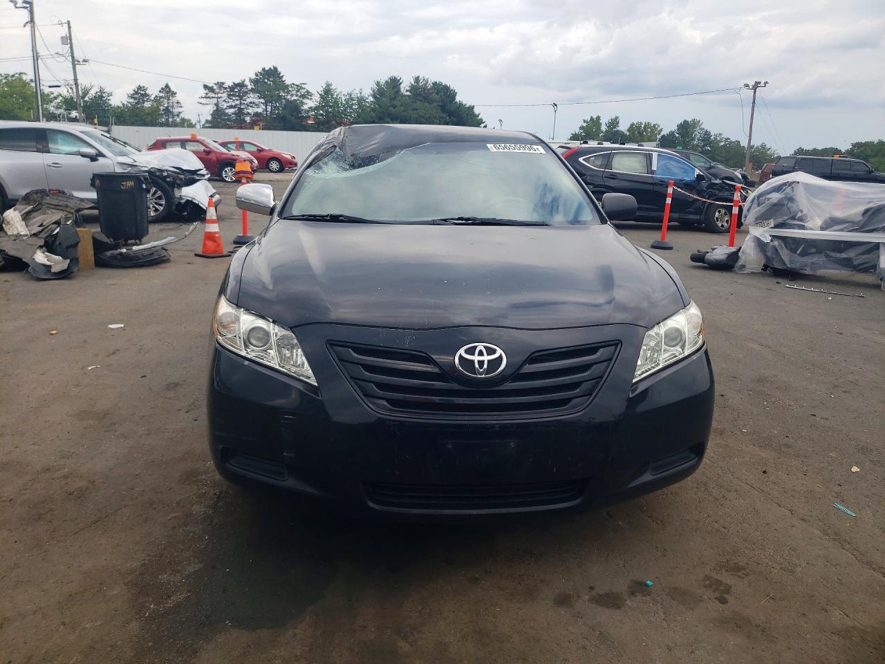 2007 Toyota Camry Le Black vin: 4T1BE46K97U013113