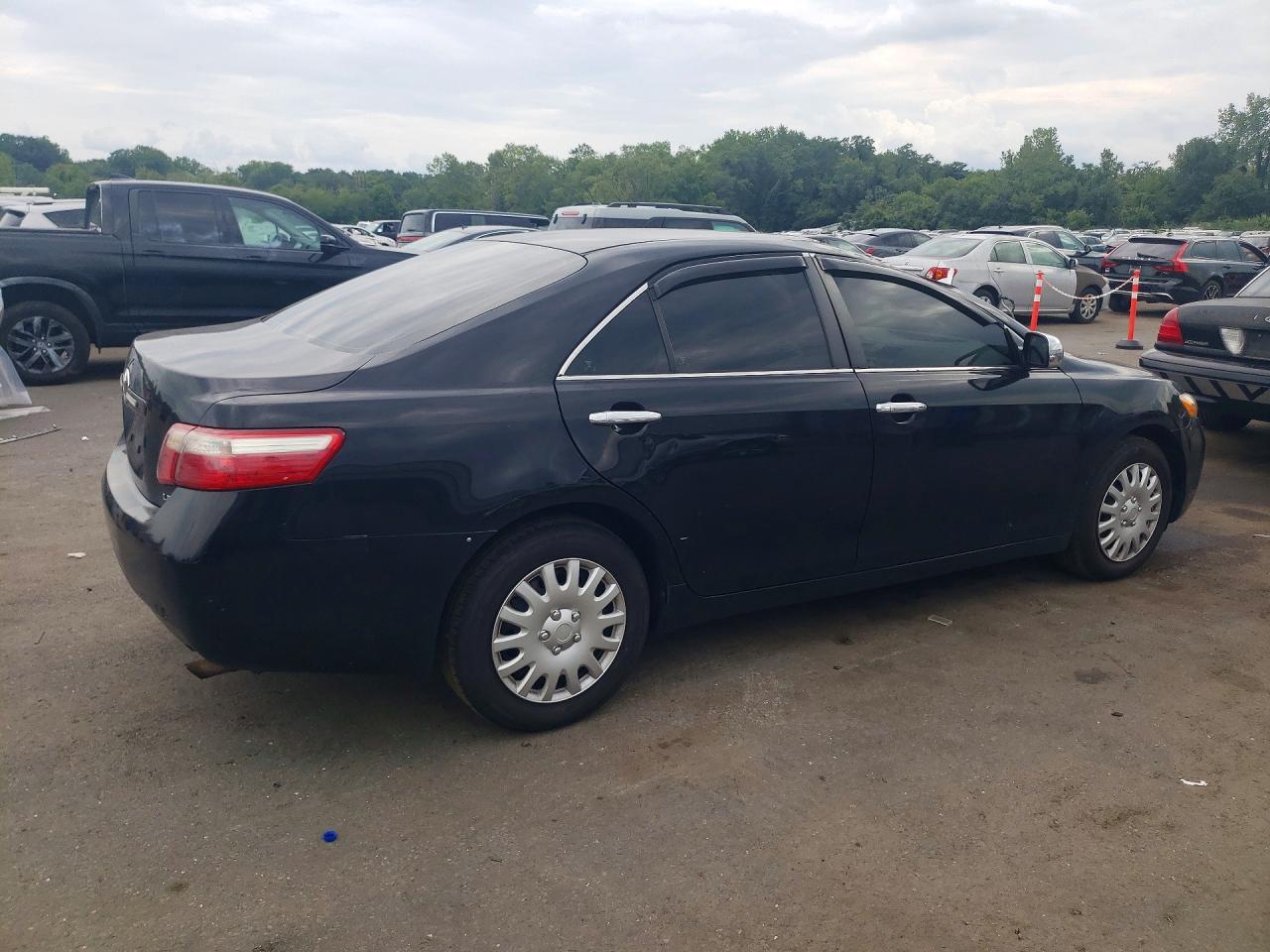 2007 Toyota Camry Le Black vin: 4T1BE46K97U013113