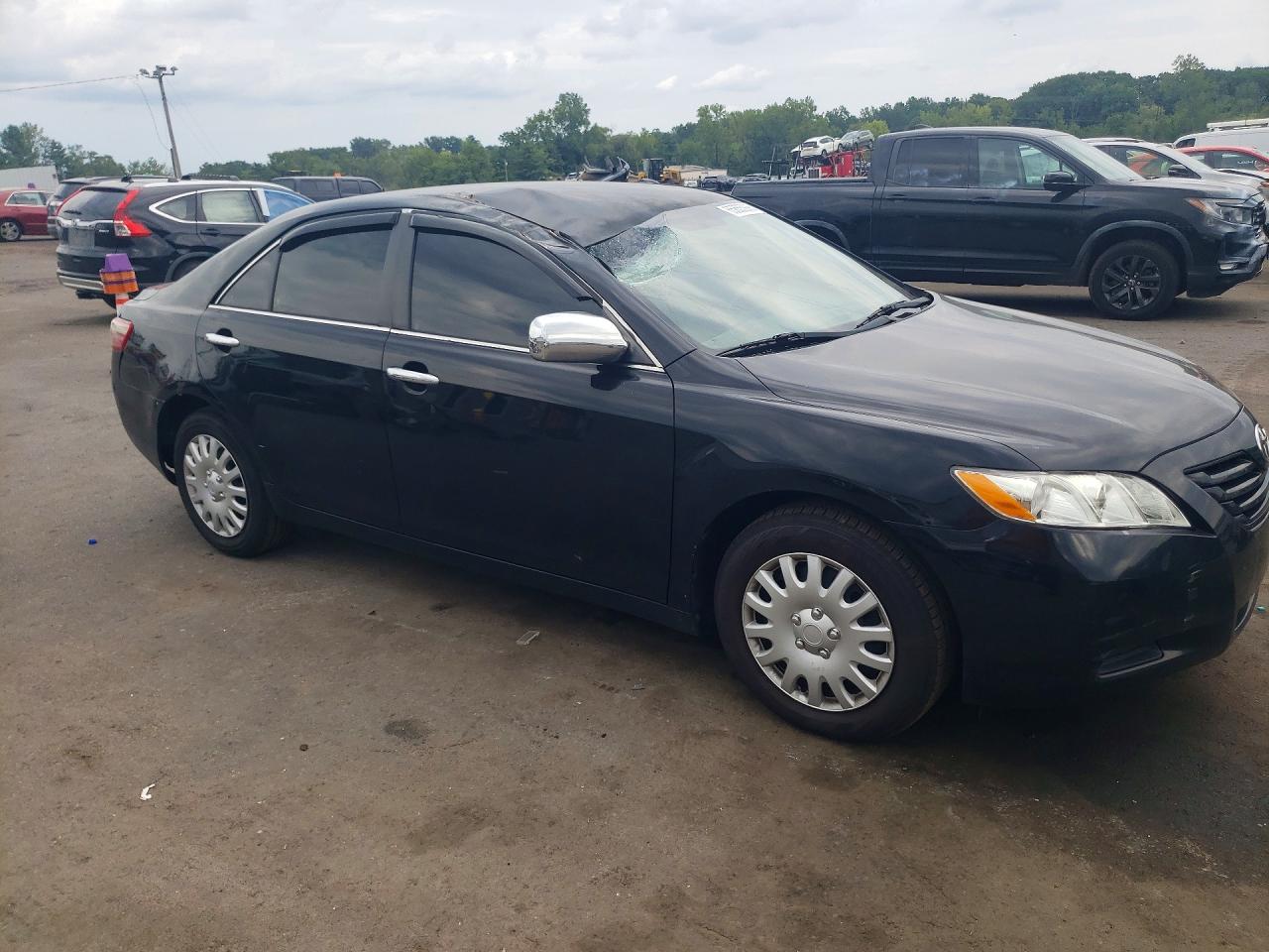 2007 Toyota Camry Le Black vin: 4T1BE46K97U013113