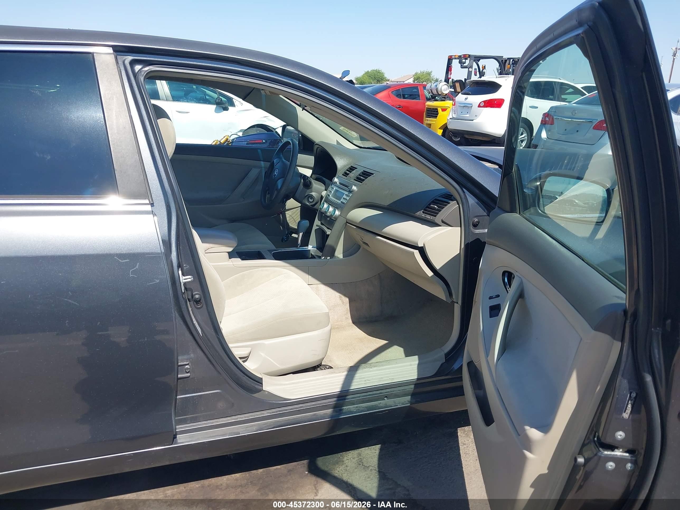 2007 Toyota Camry Le Gray vin: 4T1BE46K97U023883
