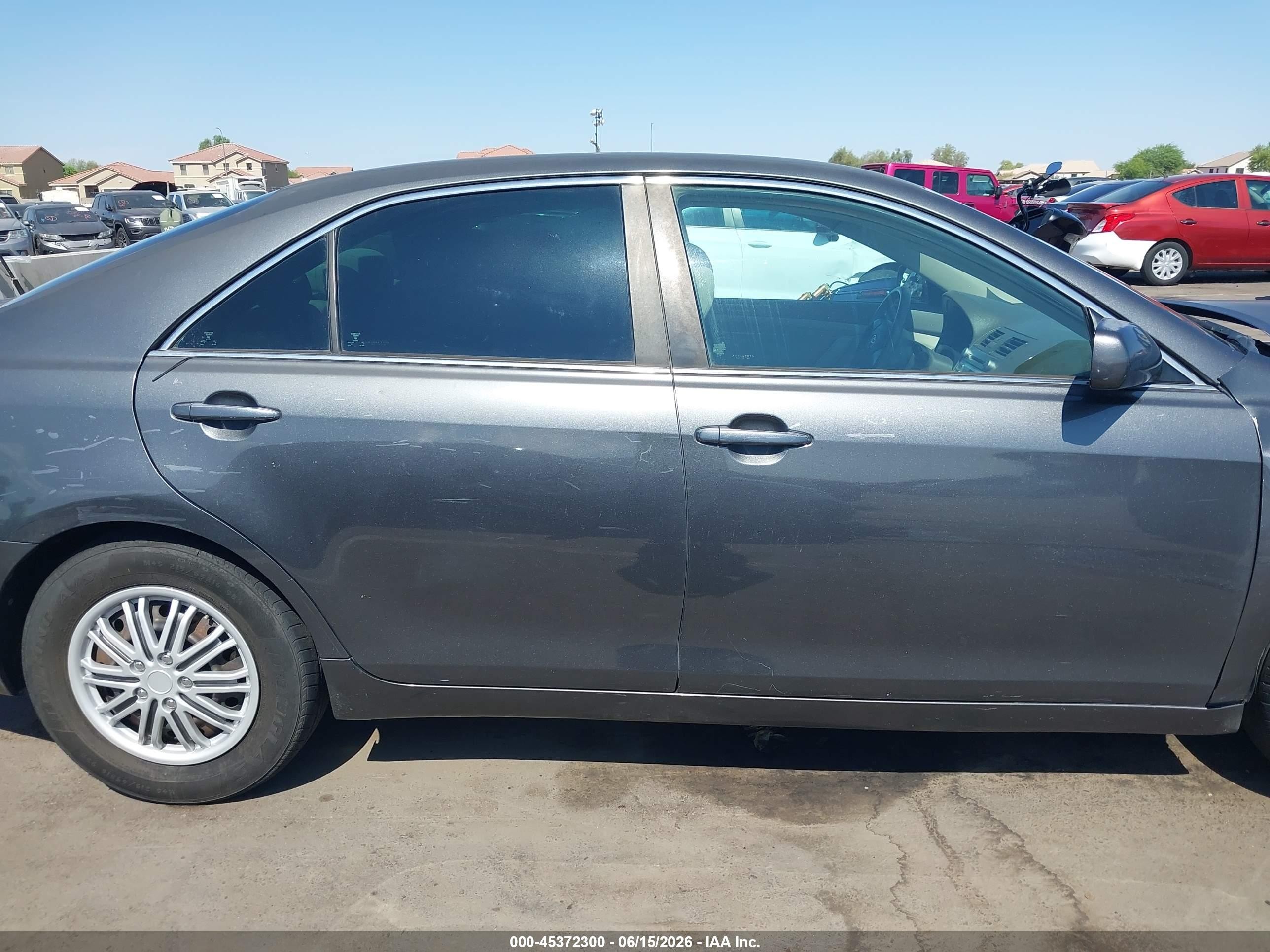 2007 Toyota Camry Le Gray vin: 4T1BE46K97U023883