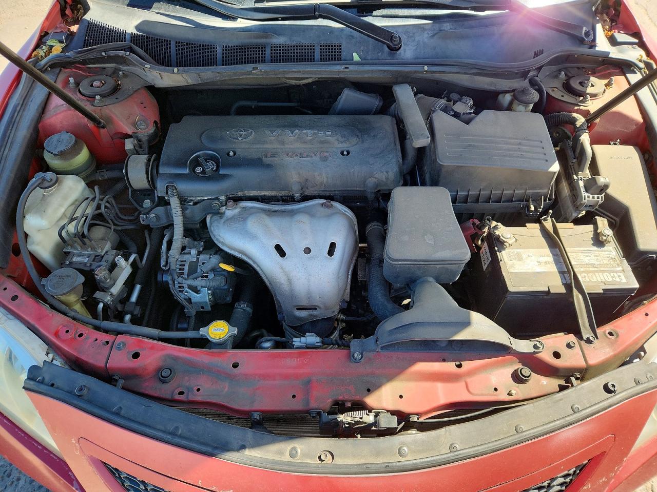 2007 Toyota Camry Se Red vin: 4T1BE46K97U031952