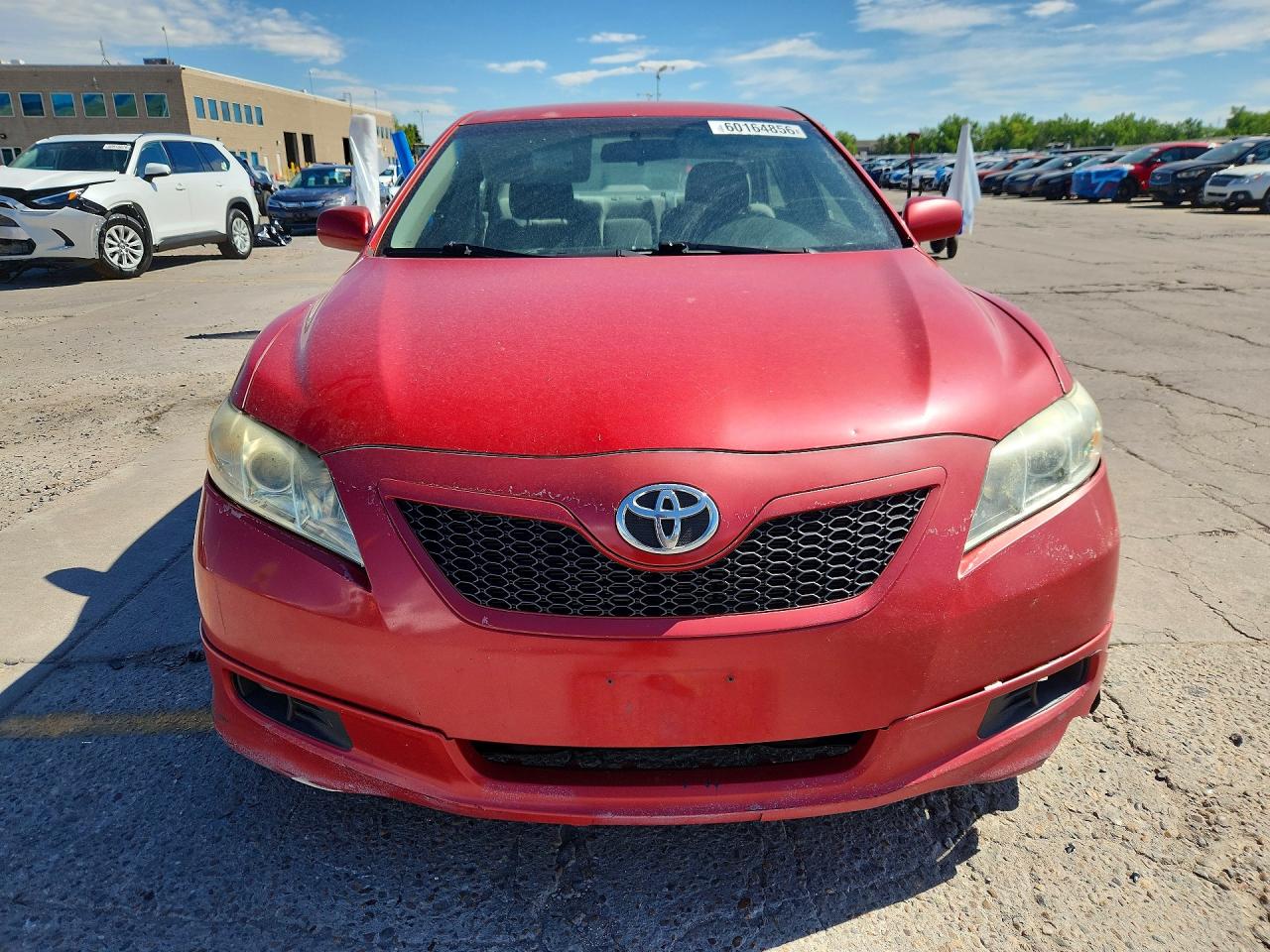 2007 Toyota Camry Se Red vin: 4T1BE46K97U031952
