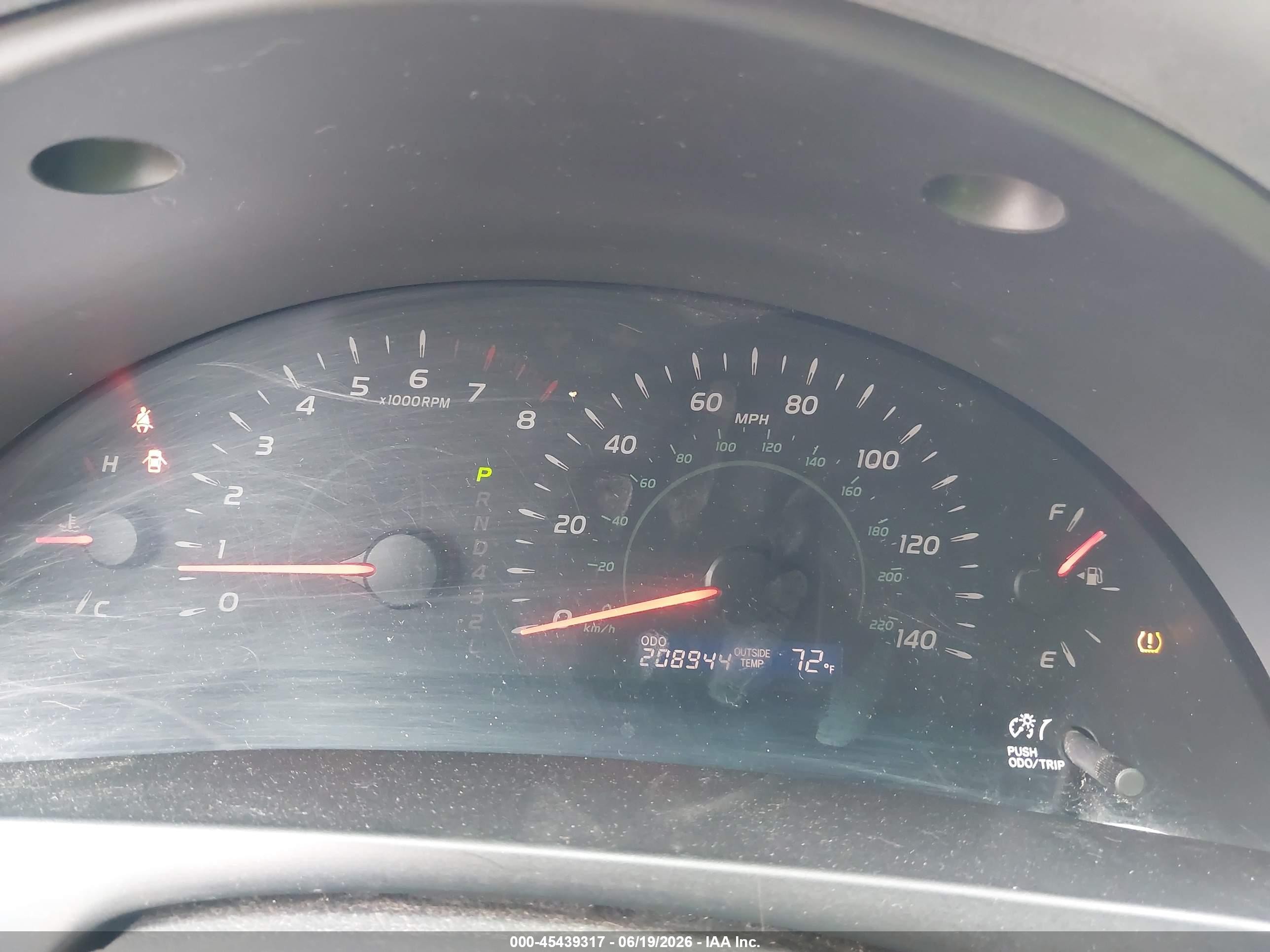 2007 Toyota Camry Le Silver vin: 4T1BE46K97U035564