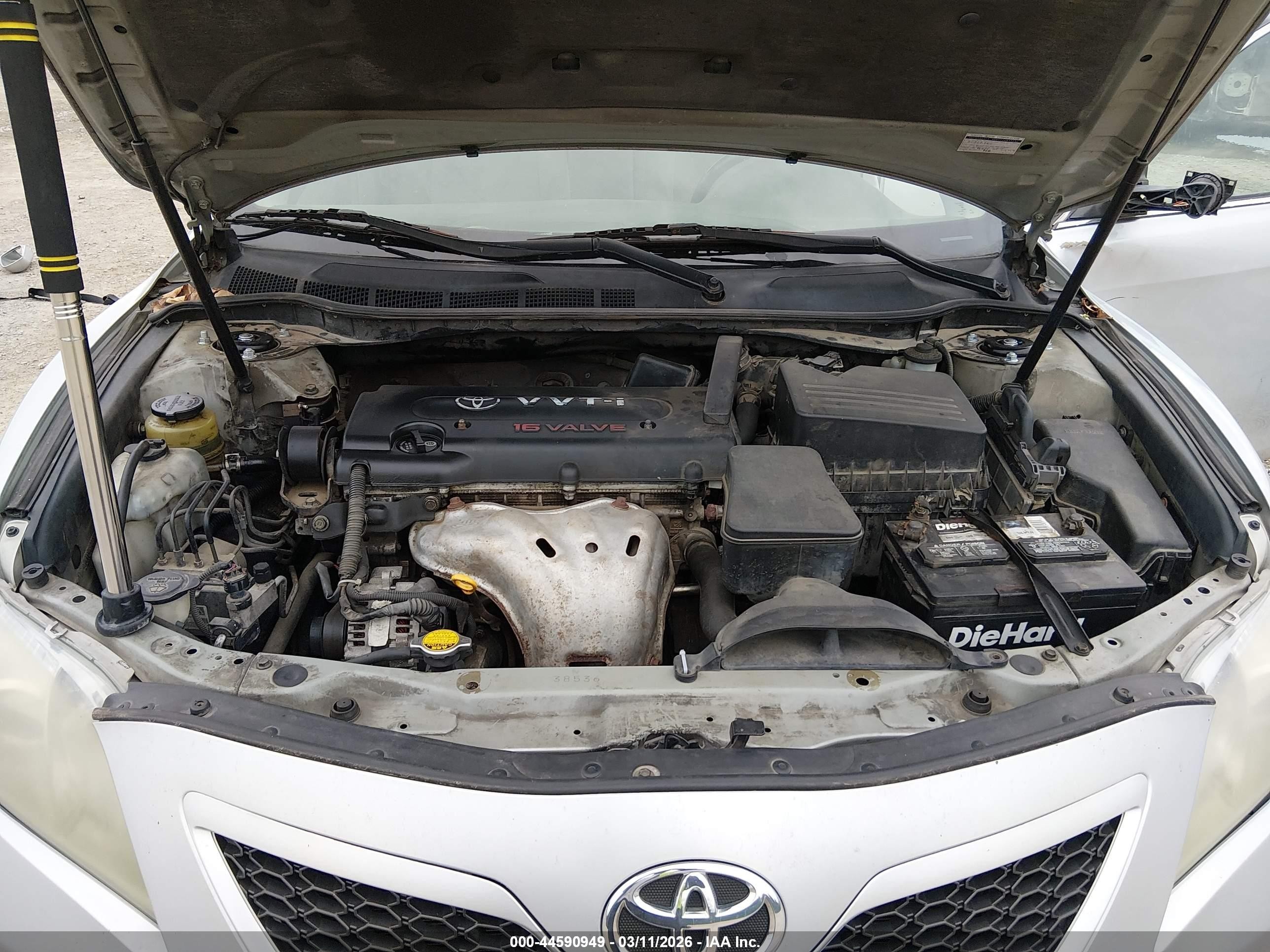 2007 Toyota Camry Se Silver vin: 4T1BE46K97U046399