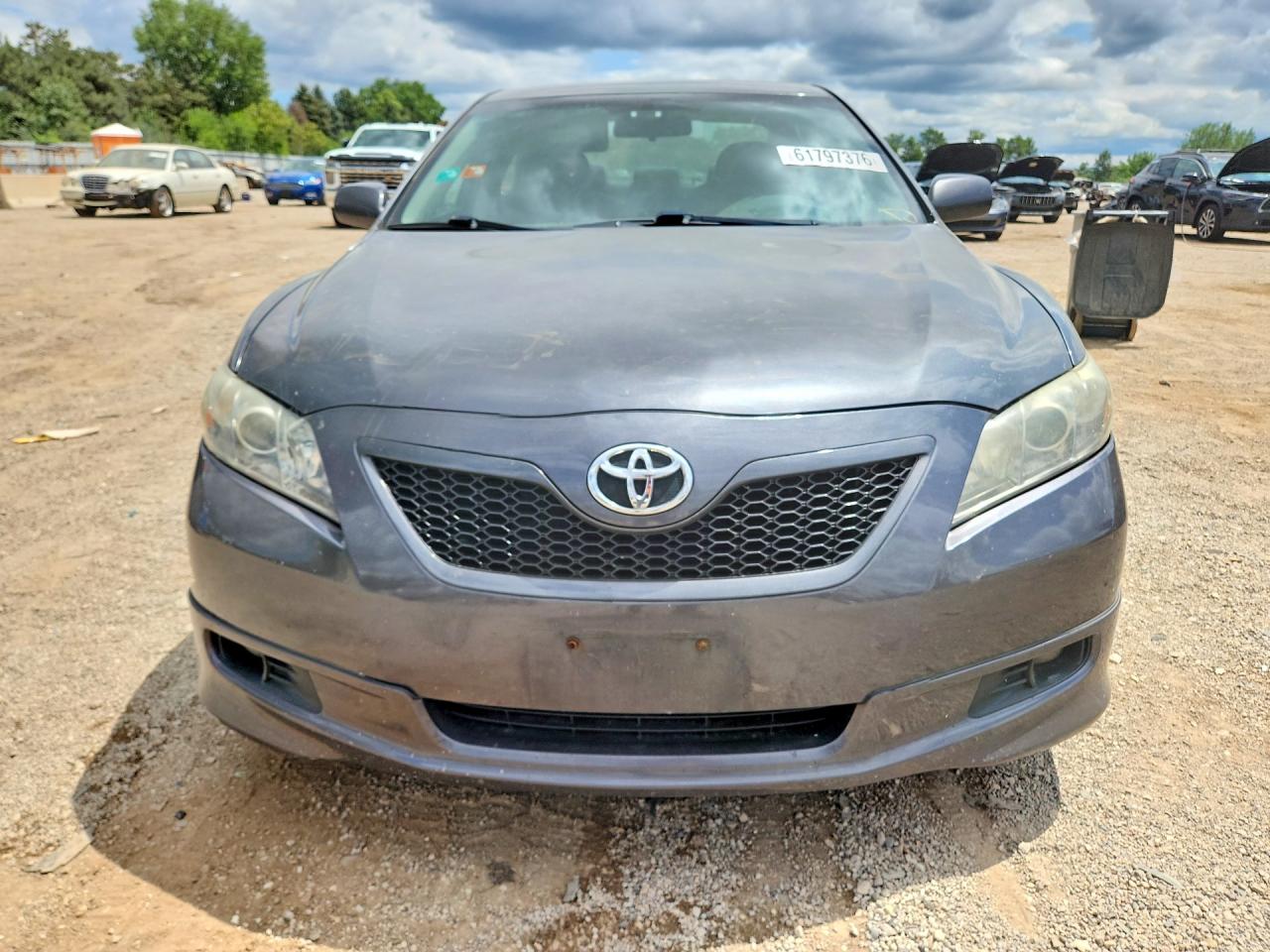 2007 Toyota Camry Se Gray vin: 4T1BE46K97U059007