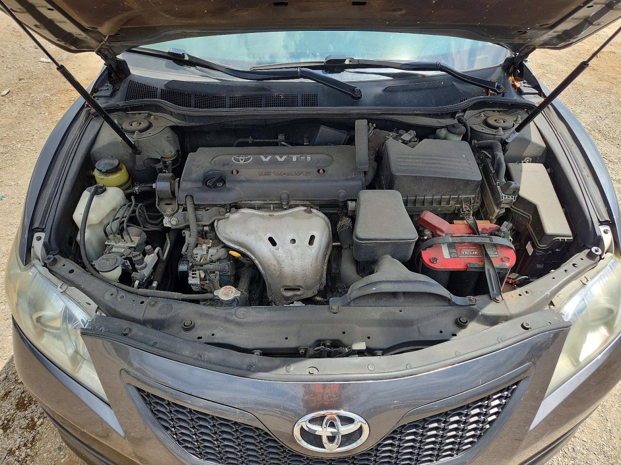 2007 Toyota Camry Se Gray vin: 4T1BE46K97U059007