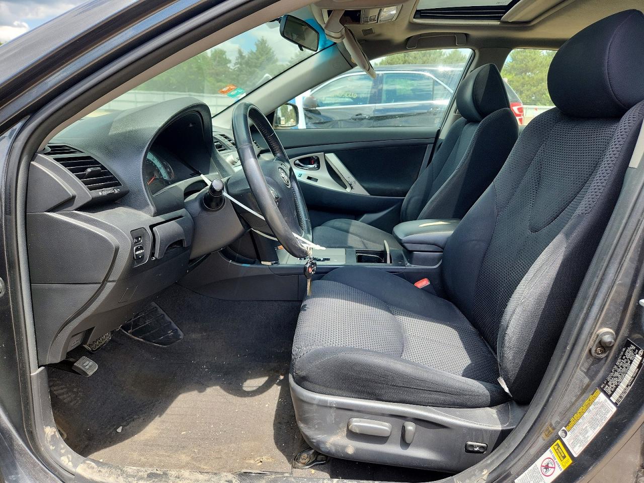 2007 Toyota Camry Se Gray vin: 4T1BE46K97U059007