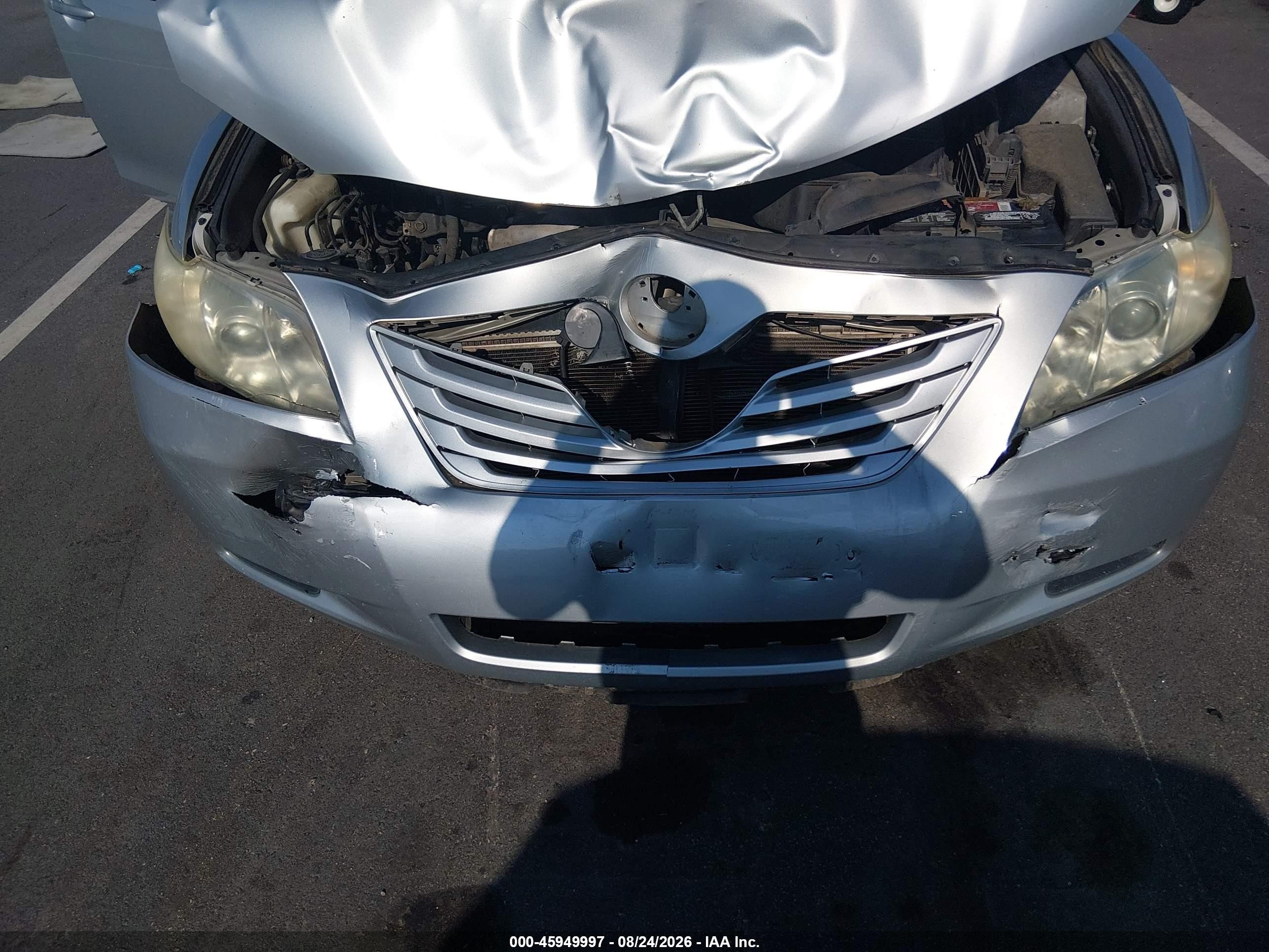2007 Toyota Camry Le Серебряный vin: 4T1BE46K97U069682