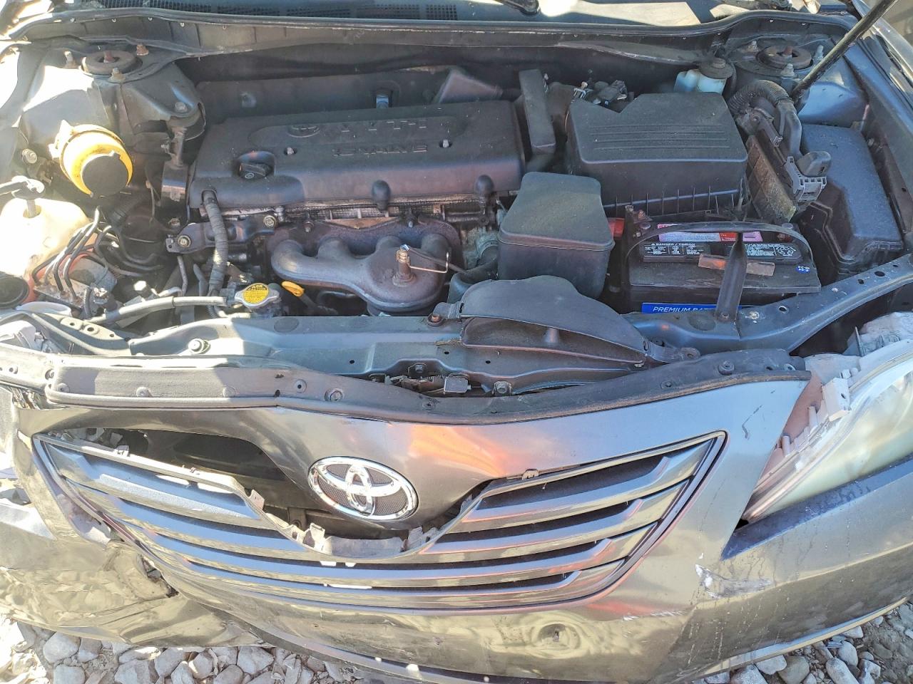 2007 Toyota Camry Le Gray vin: 4T1BE46K97U072582
