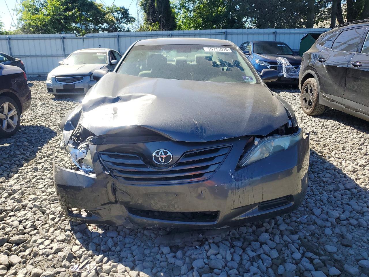 2007 Toyota Camry Le Gray vin: 4T1BE46K97U072582