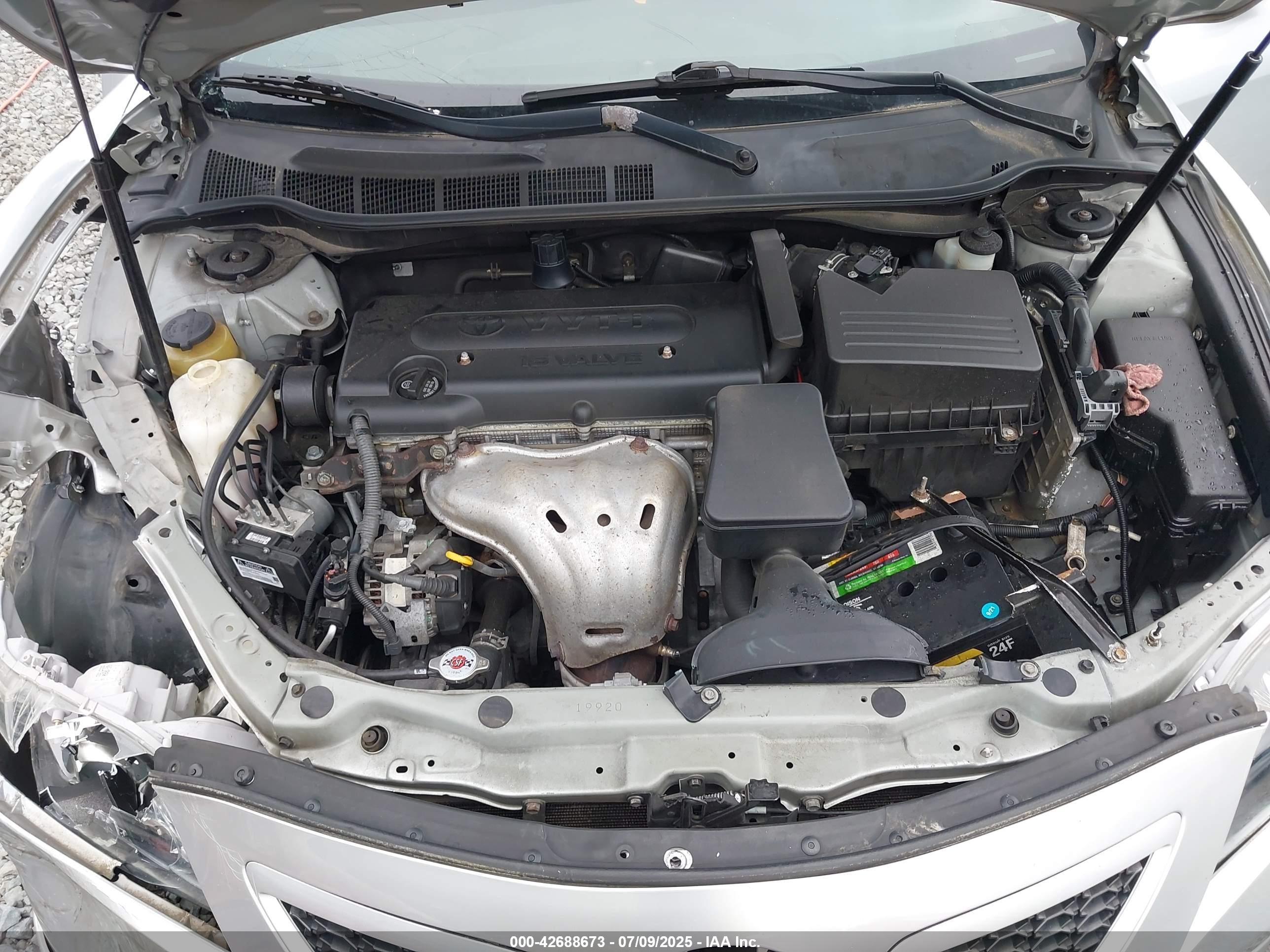 2007 Toyota Camry Se Silver vin: 4T1BE46K97U087115