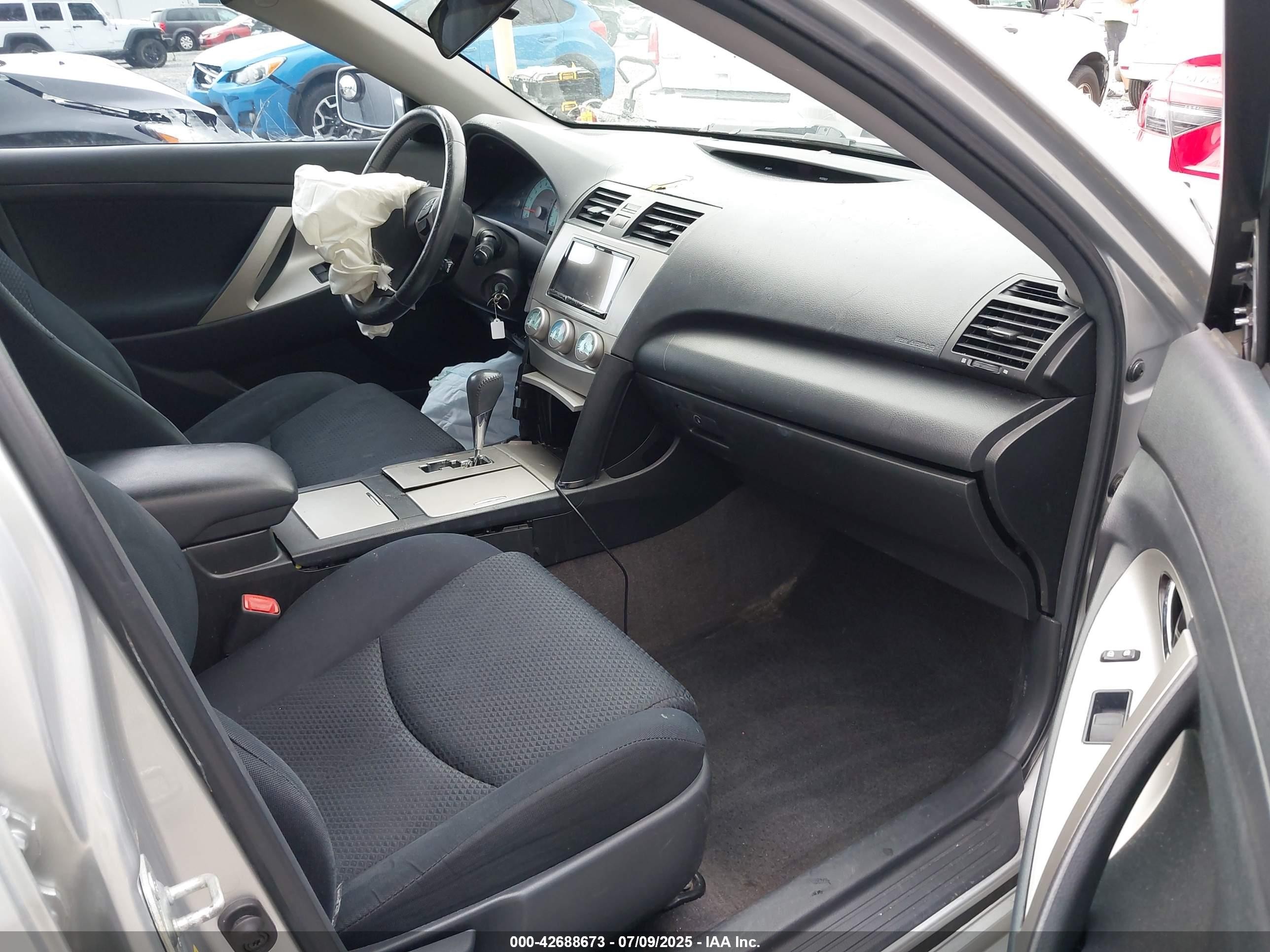 2007 Toyota Camry Se Silver vin: 4T1BE46K97U087115