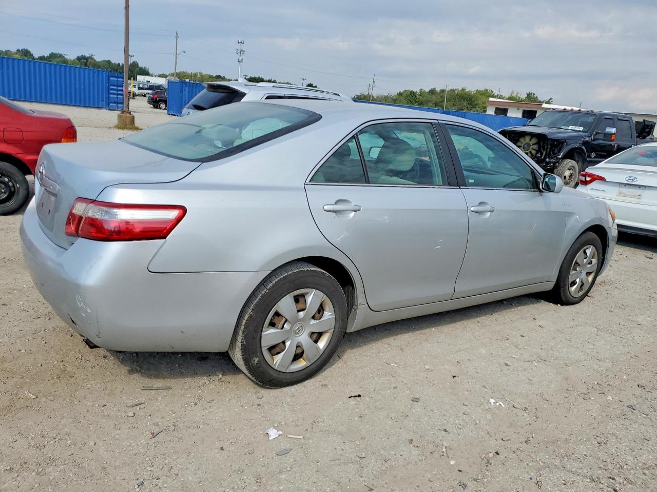 2007 Toyota Camry Le Silver vin: 4T1BE46K97U096879